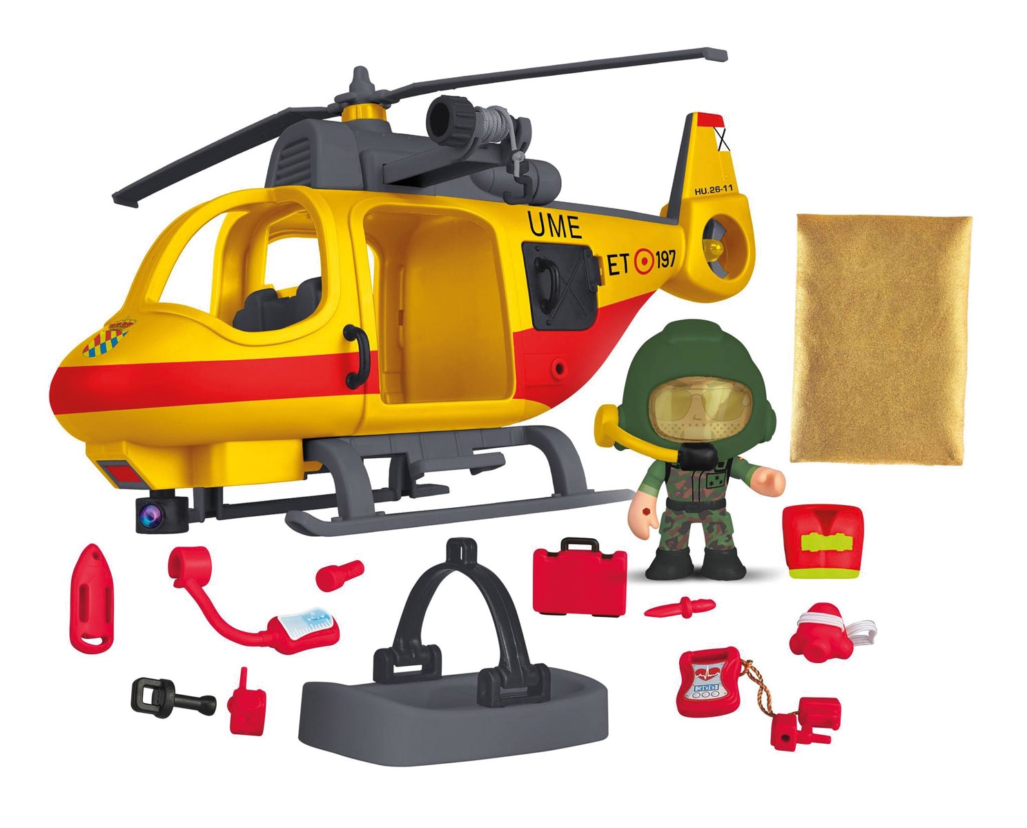 Helicóptero UME Pinypon Action 7
