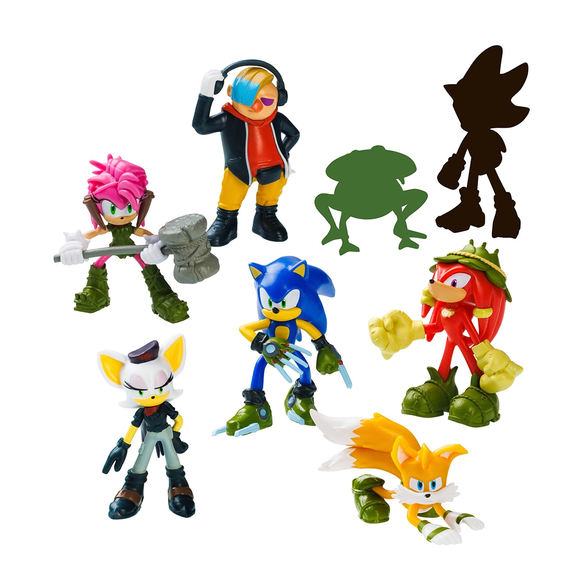 Bizak – Figura Pack de 8 Sonic.