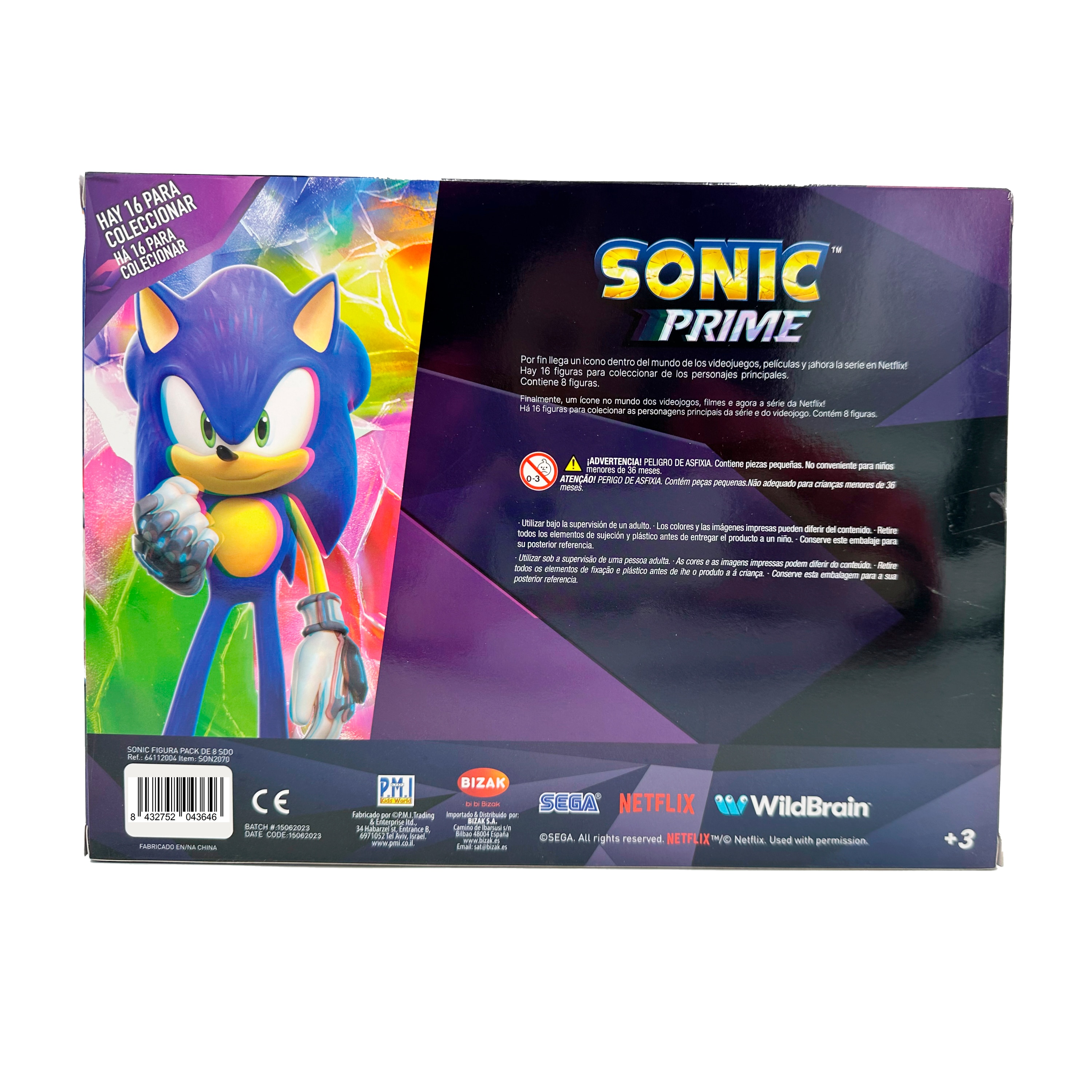 Figura Pack de 8  Sonic 15