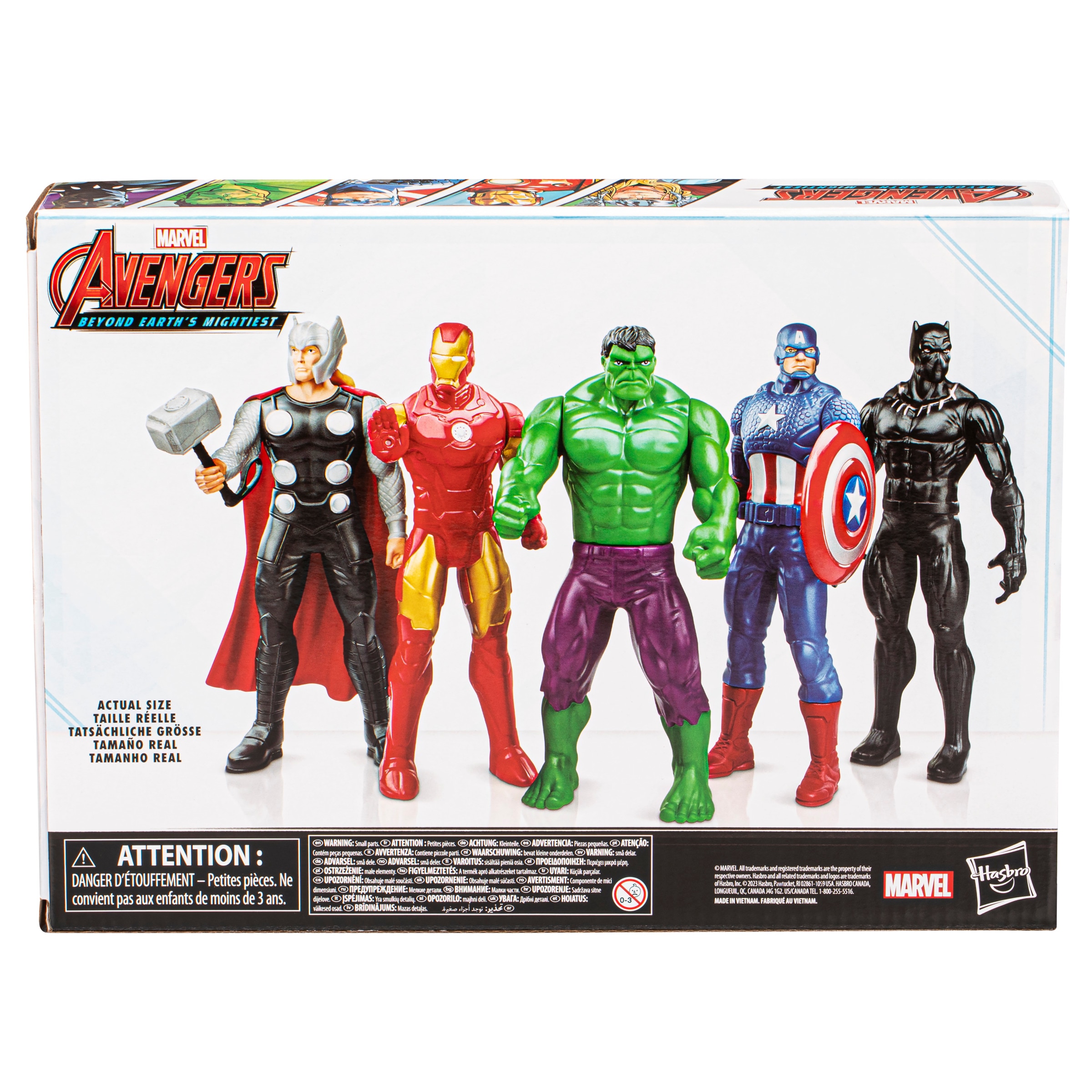 Pack múltiple Marvel Avengers Beyond Earth's Mightiest 4