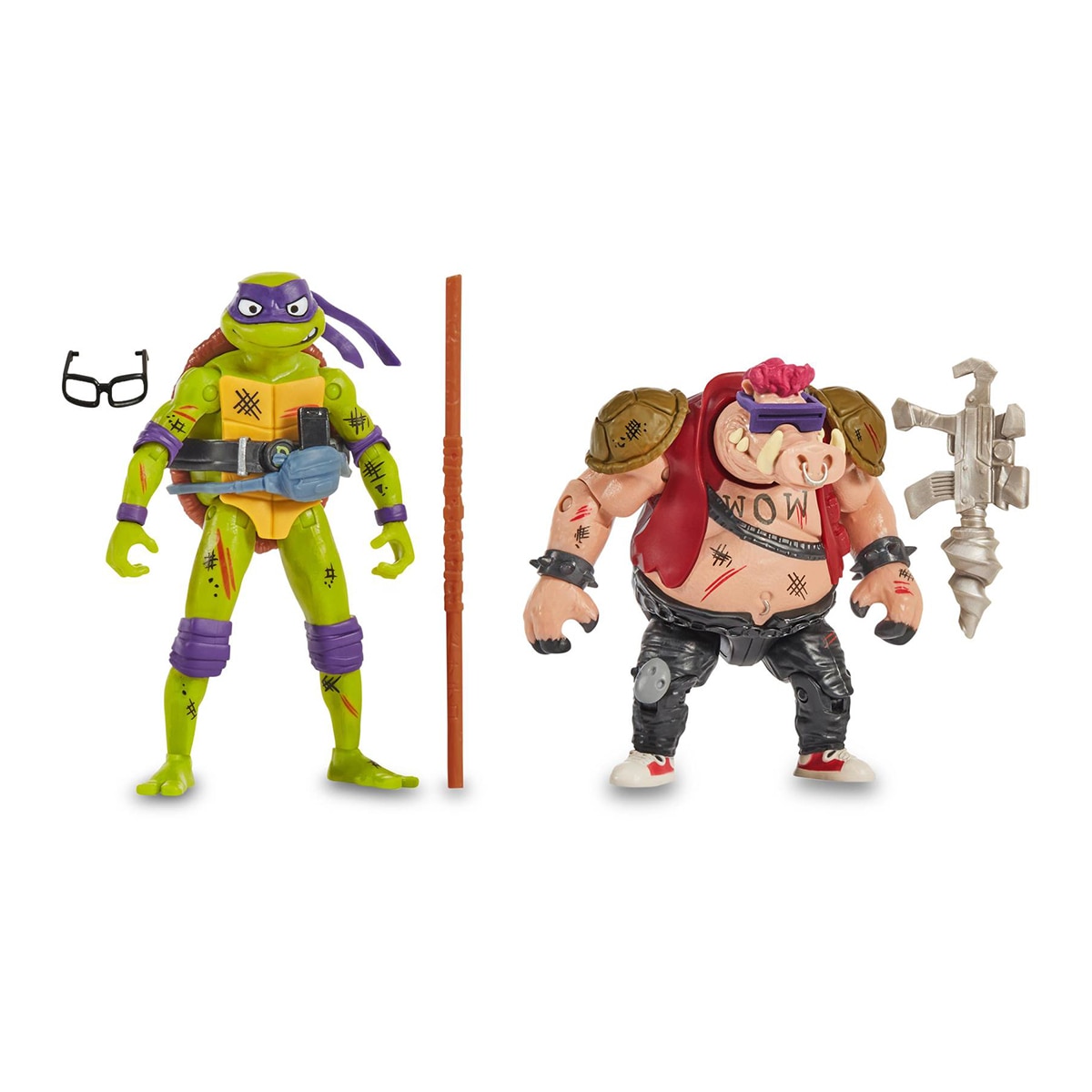 Pack surtido de 2 figuras Tortugas Ninja Famosa 5