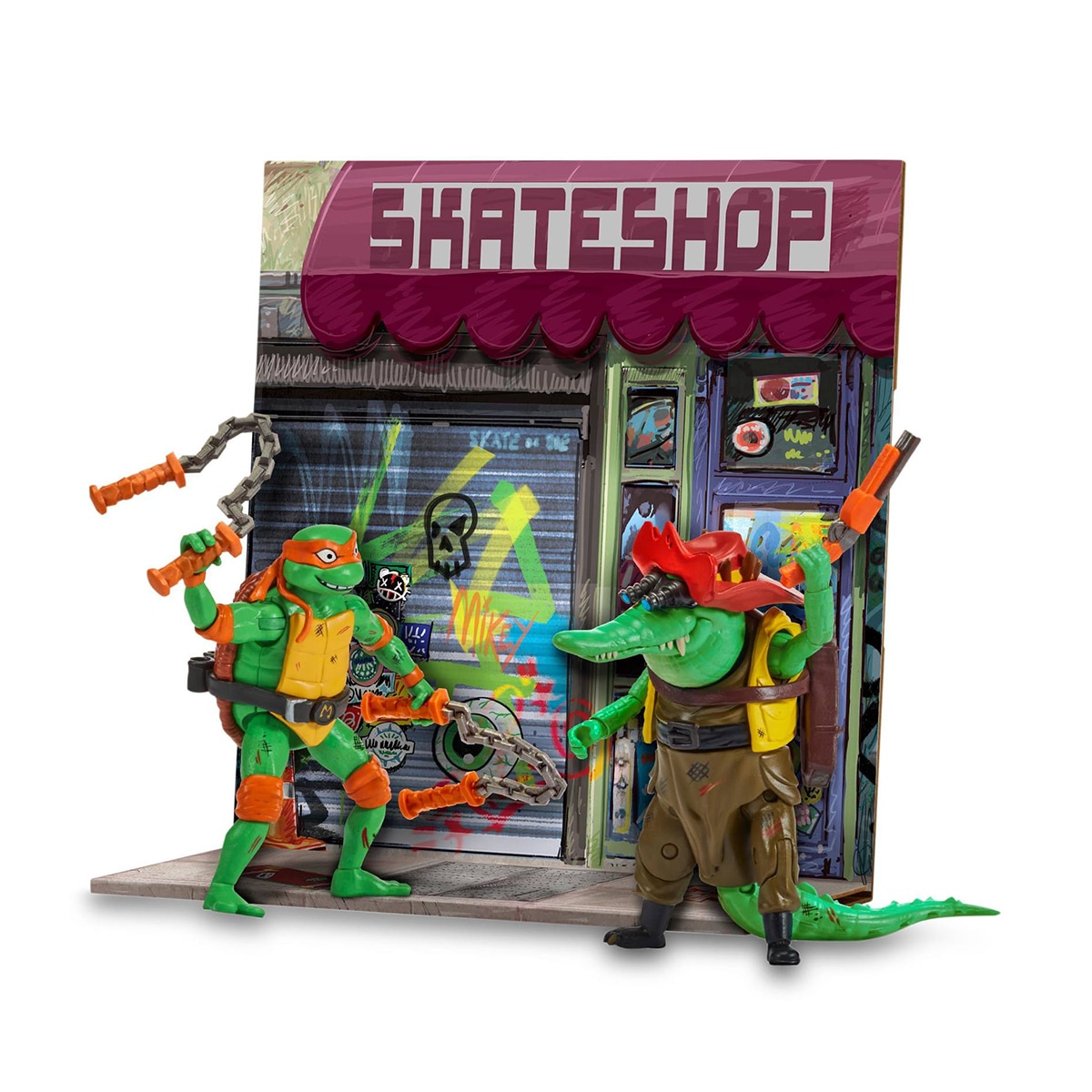 Pack surtido de 2 figuras Tortugas Ninja Famosa 6