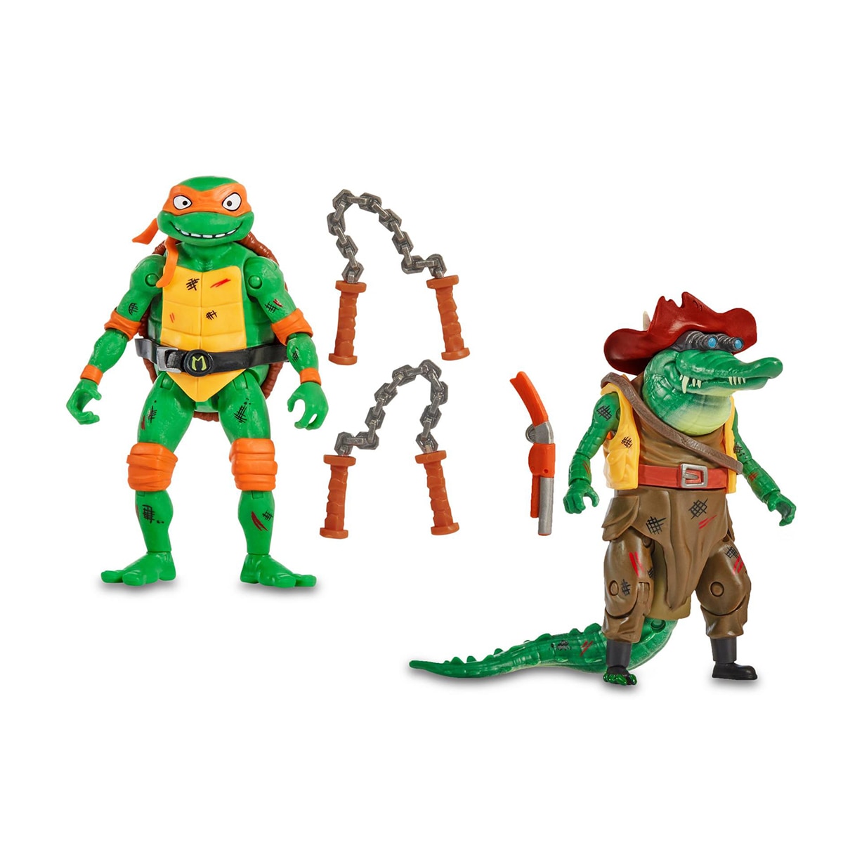 Pack surtido de 2 figuras Tortugas Ninja Famosa 7