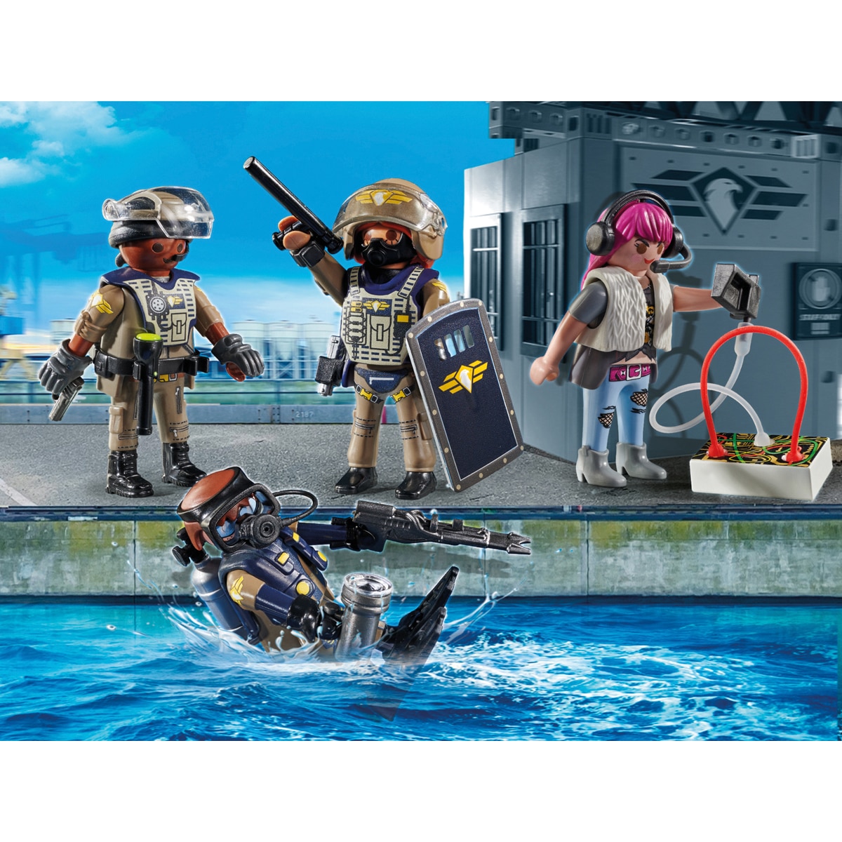Forças Especiais Set de Figuras Playmobil City Action 4