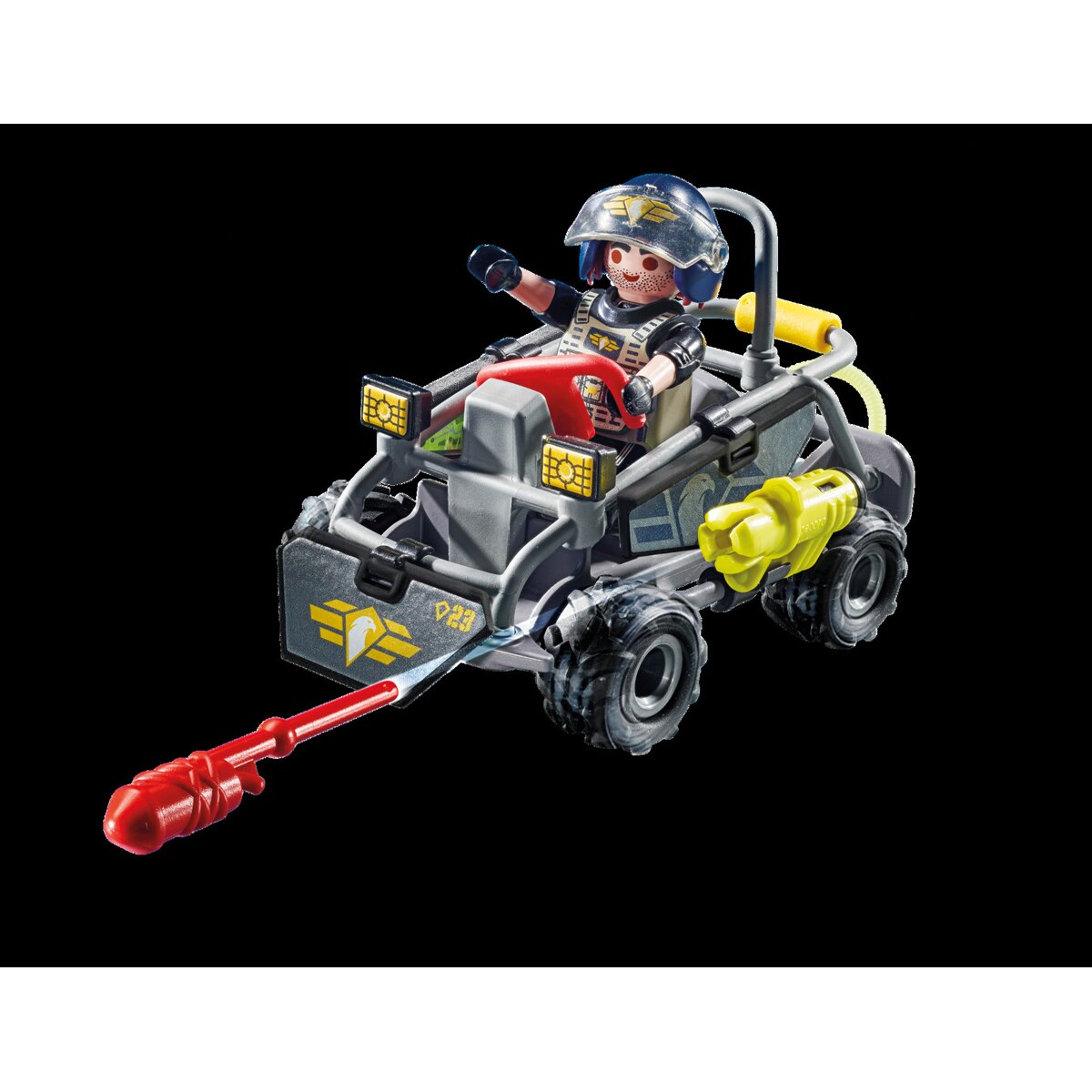 Fuerzas Especiales - Quad Multiterreno Playmobil City Action 5