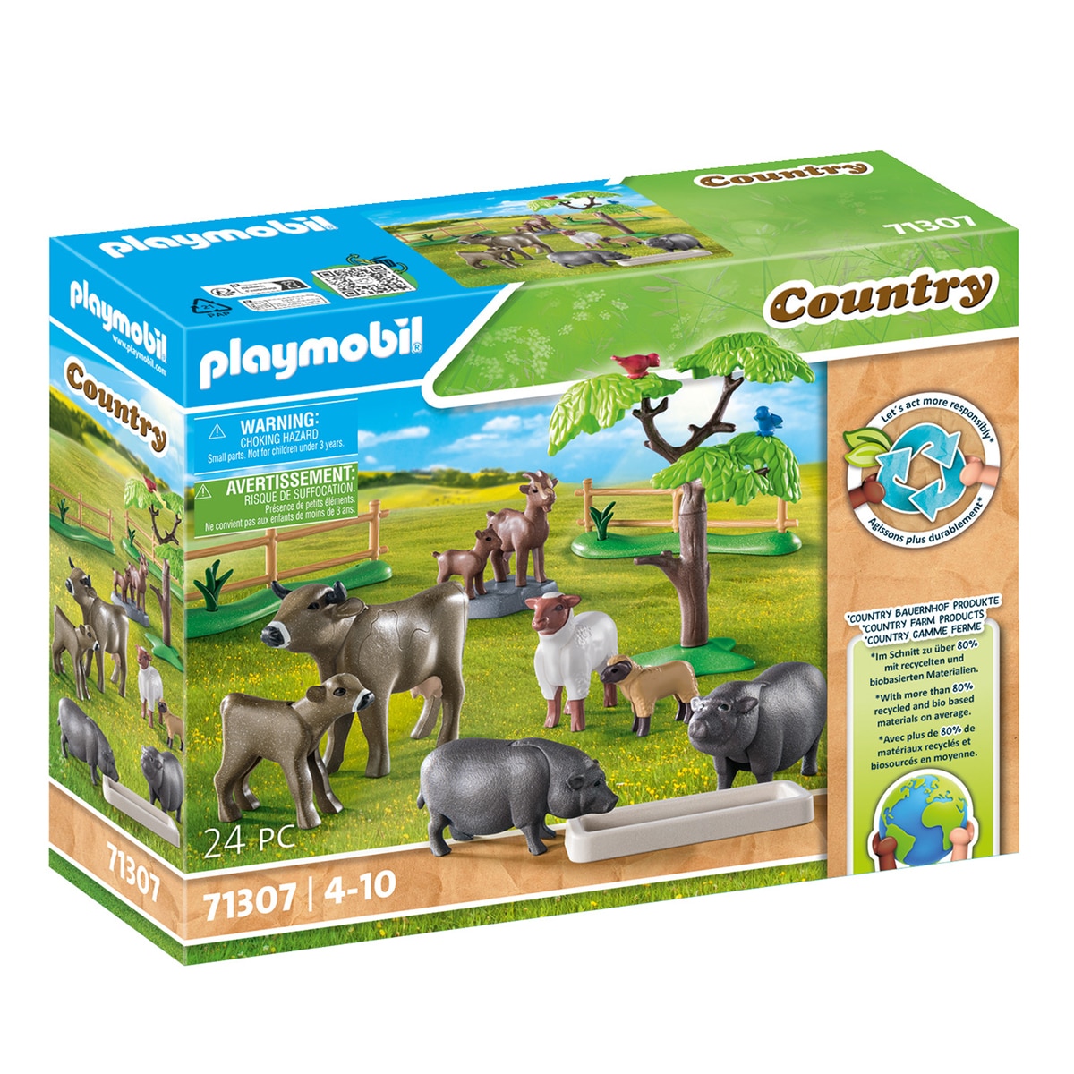 Set Animais Playmobil Country 1