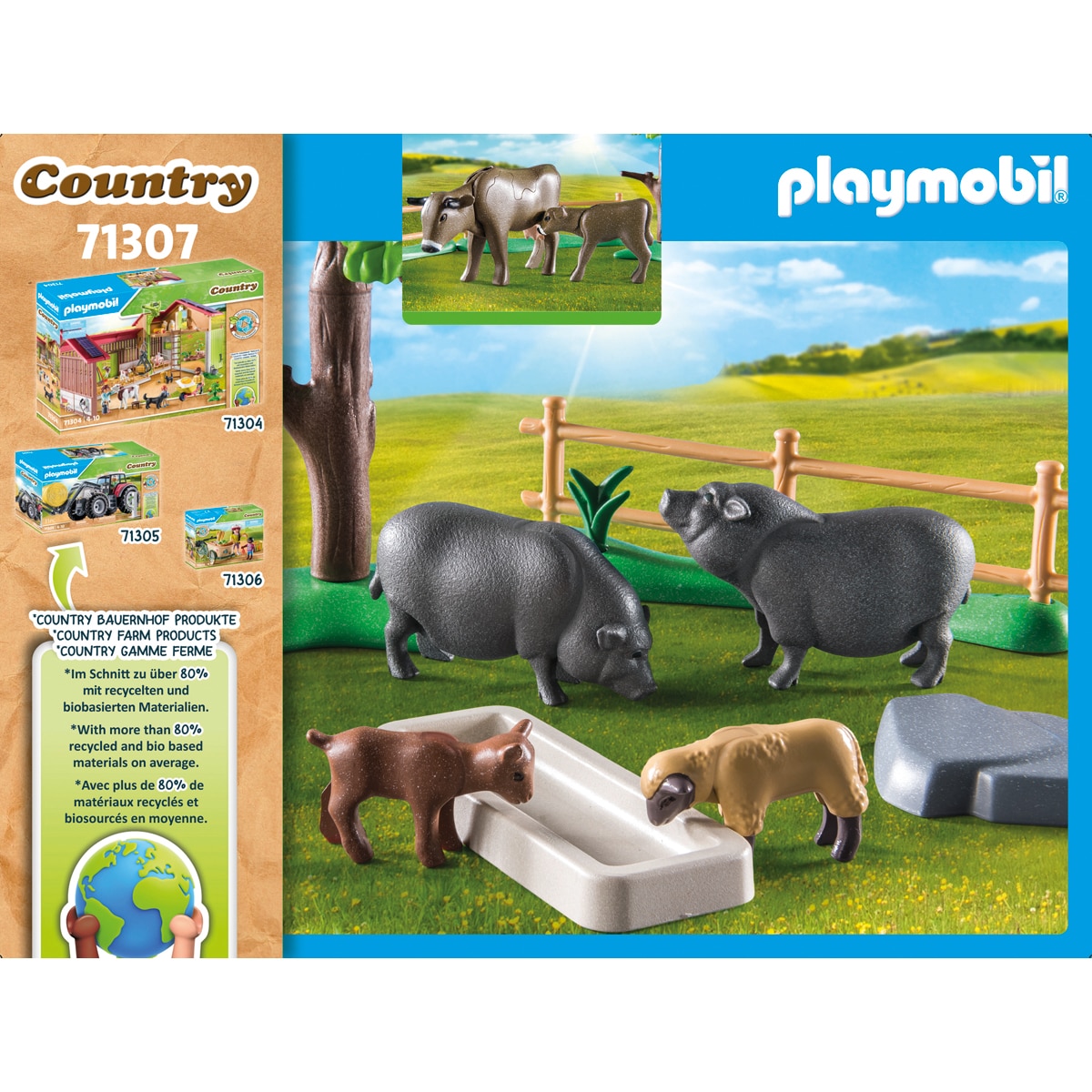 Set Animais Playmobil Country 2
