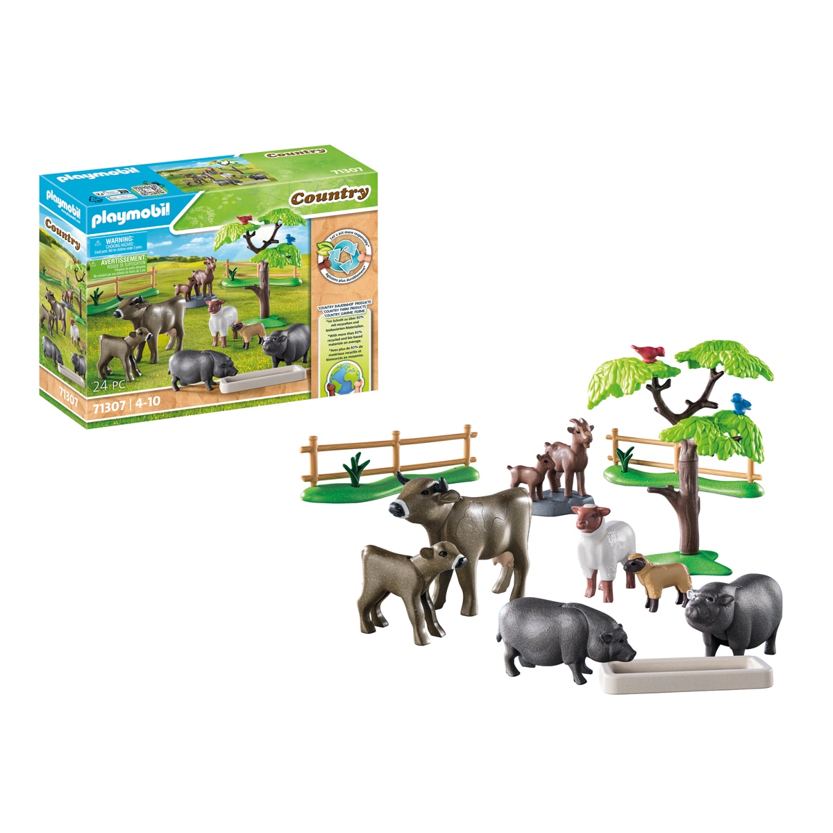 Set Animais Playmobil Country 3