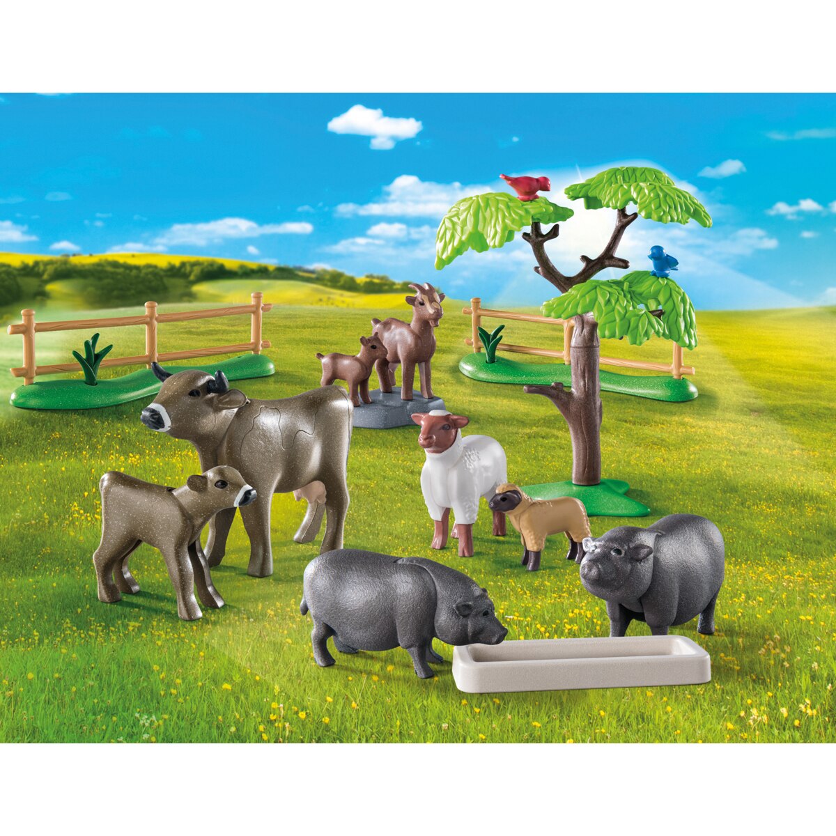 Set Animais Playmobil Country 4