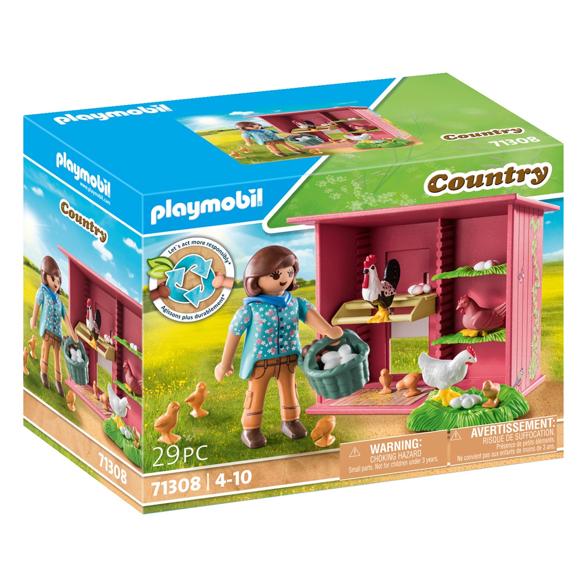 Galinheiro Playmobil Country 1