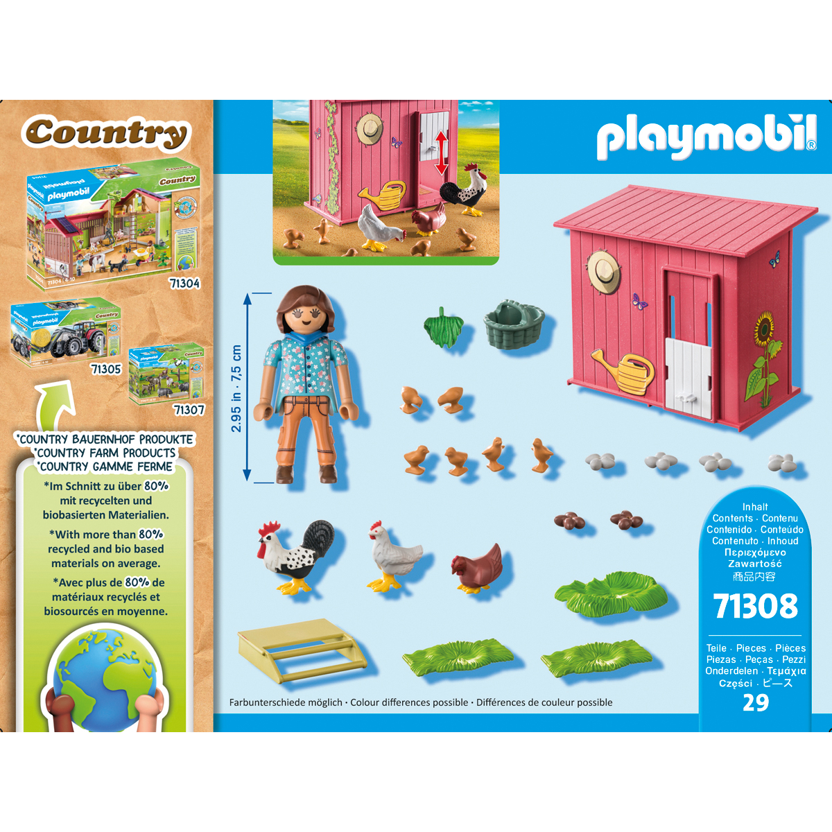 Galinheiro Playmobil Country 2