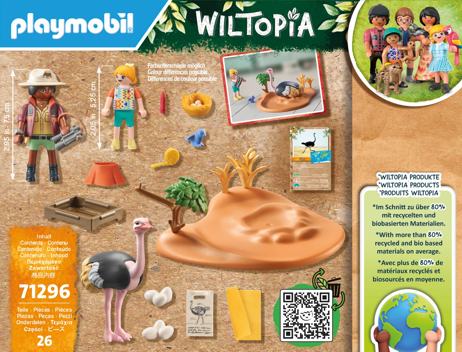 Cuidadores De Avestruces Playmobil Wiltopia 4