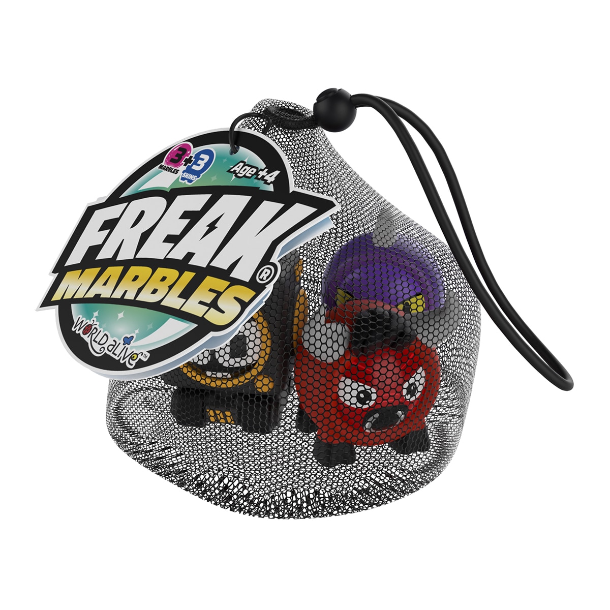 Imagen 0 de Malla de canicas 3 unidades Freak Marbles