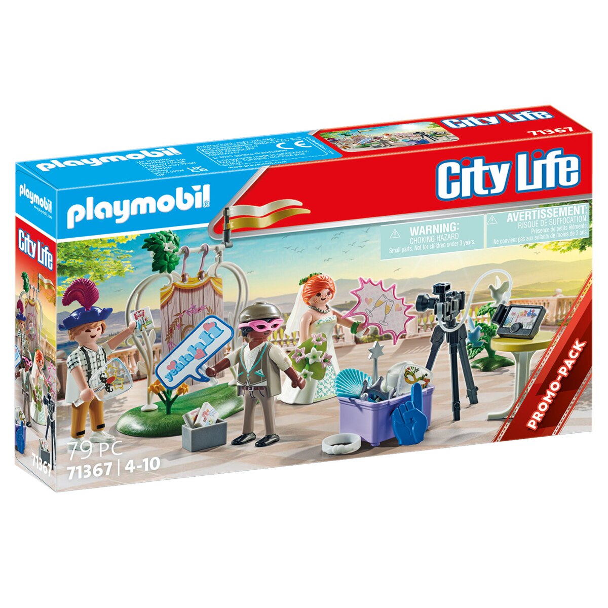 Photocall Boda Playmobil City Life 1