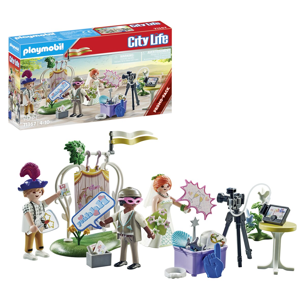 Photocall Boda Playmobil City Life 2