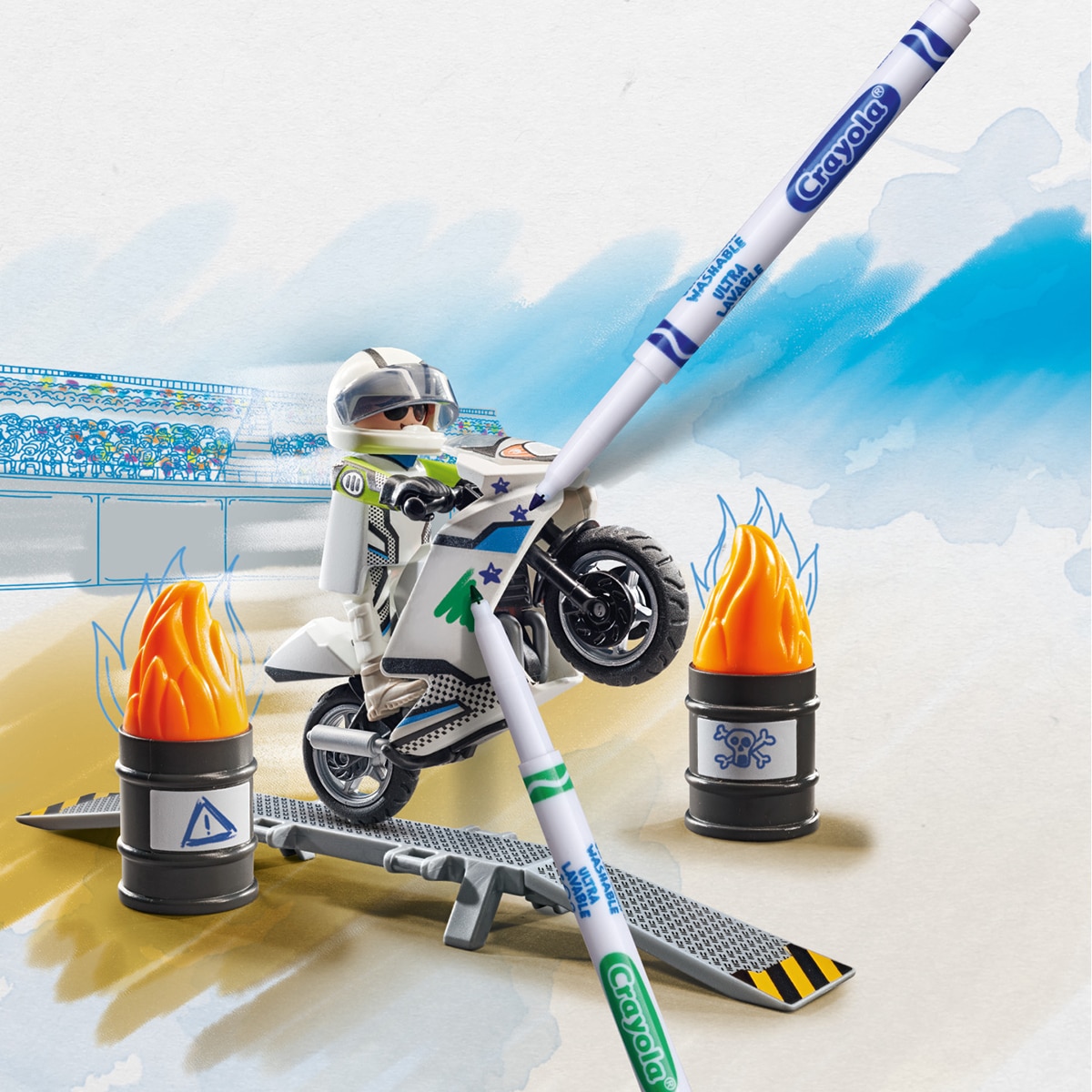 Moto Playmobil Color 4