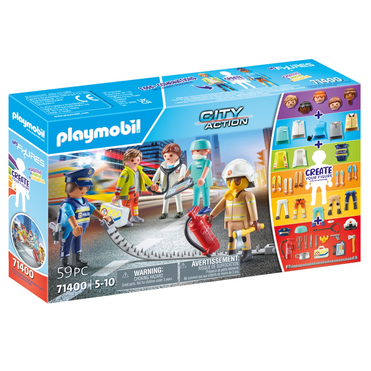 My Figures: Equipa de Resgate Playmobil 1