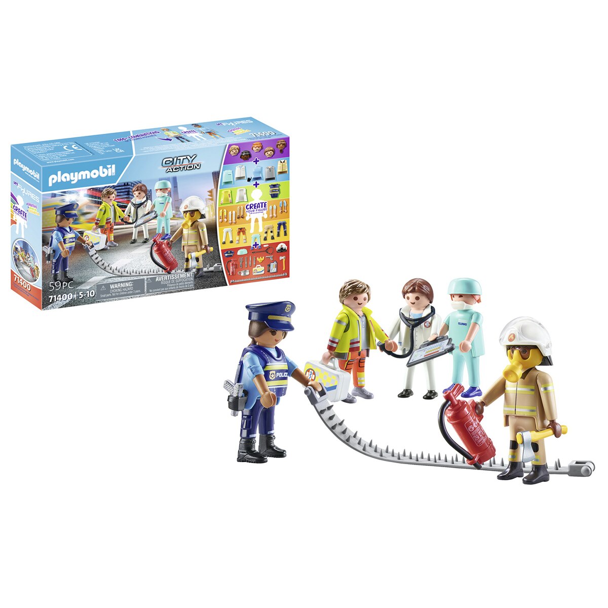 My Figures: Equipa de Resgate Playmobil 2
