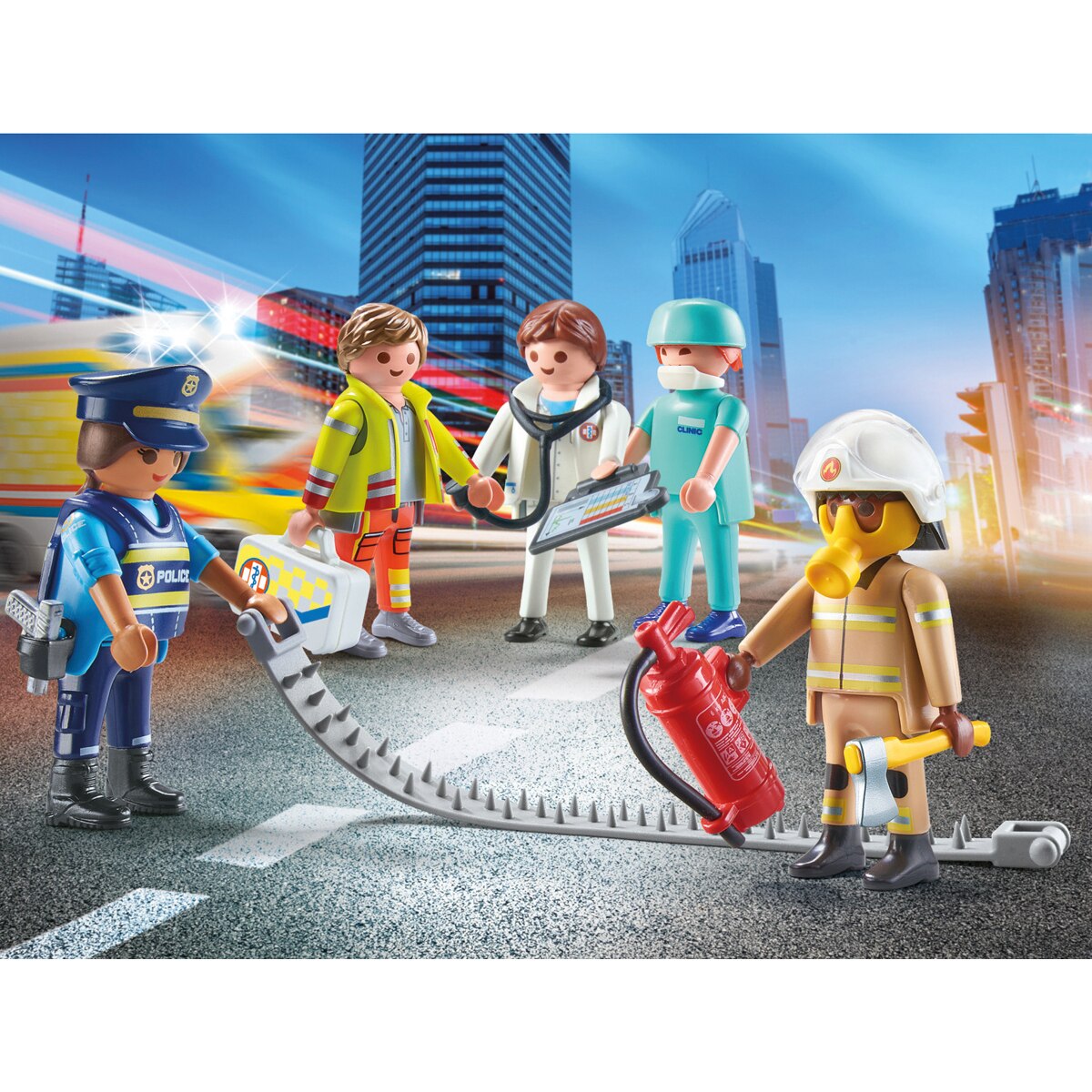 My Figures: Equipa de Resgate Playmobil 4