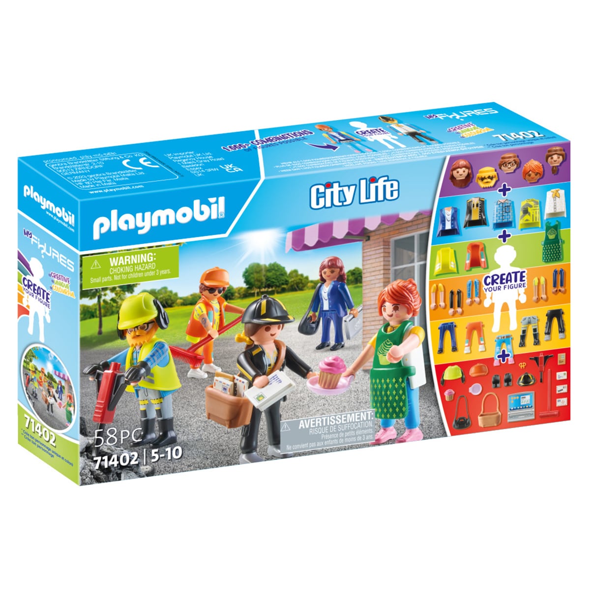 My Figures: Vida en la Ciudad Playmobil City Life Create