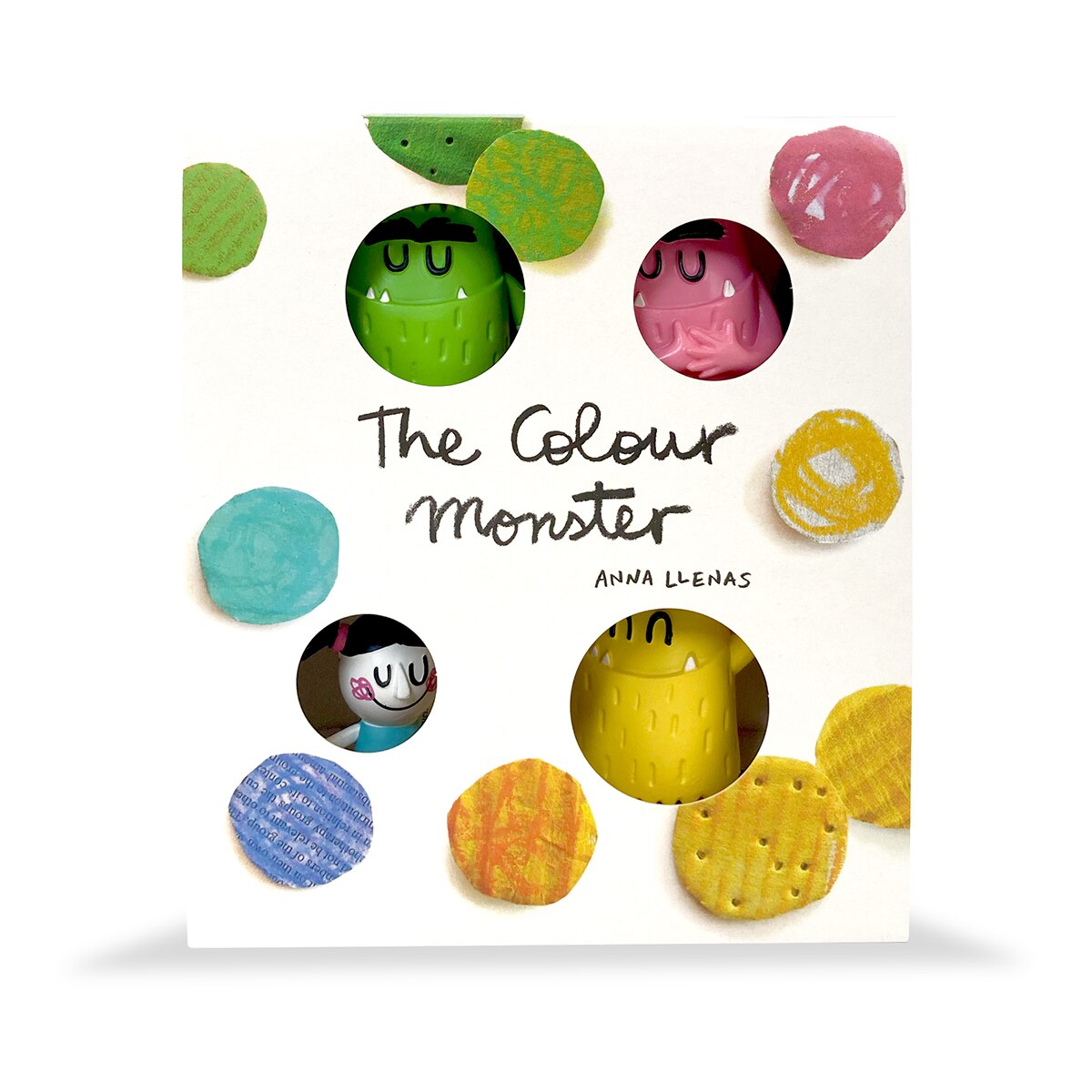 Set 4 figuras El Monstruo de Colores 1