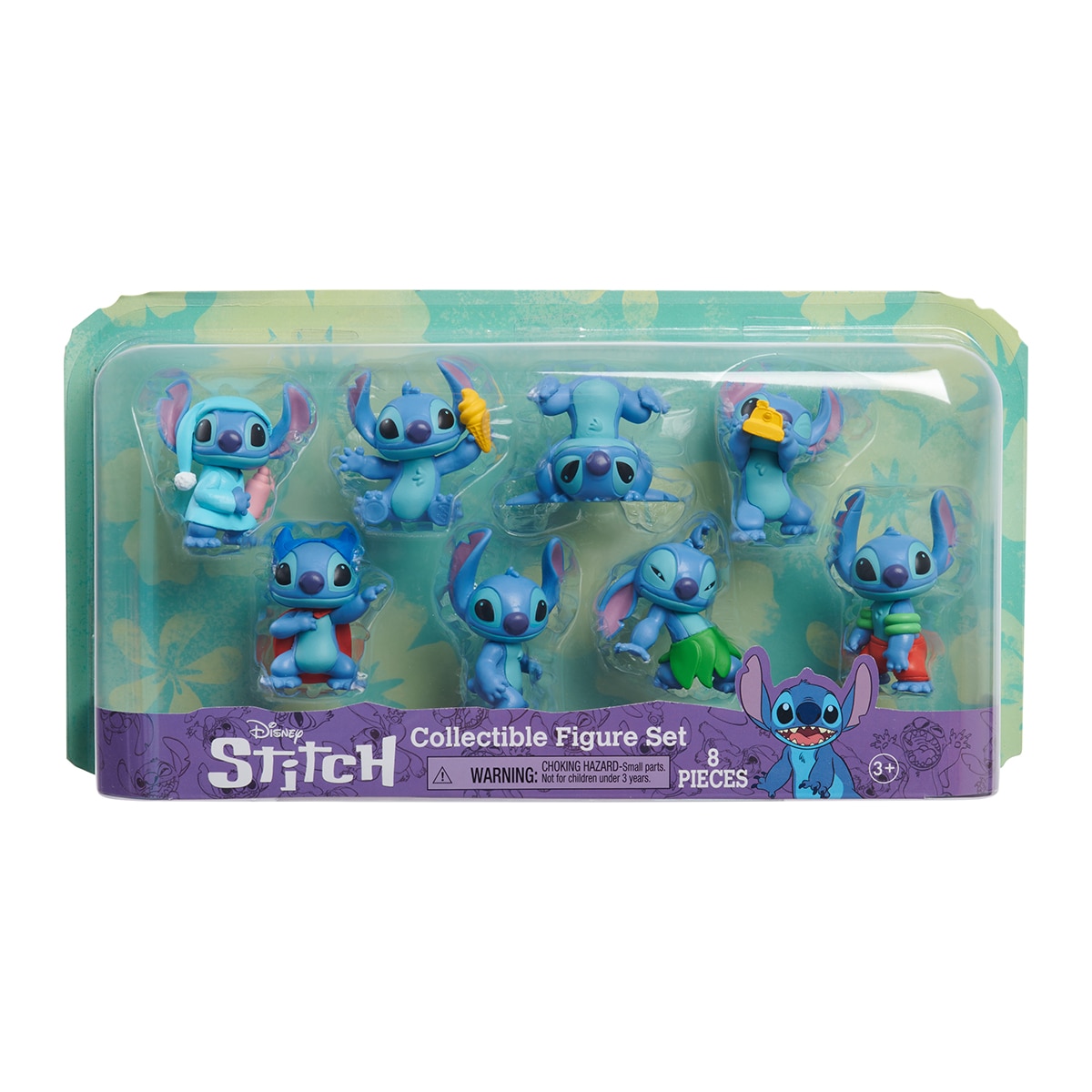 Imagen 0 de Set 8 Figuras 5cm Stitch Disney Just Play