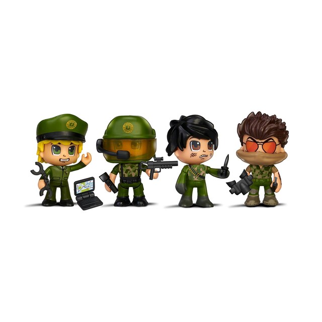 Set de 4 figuras Fuerzas Especiales Pinypon Action