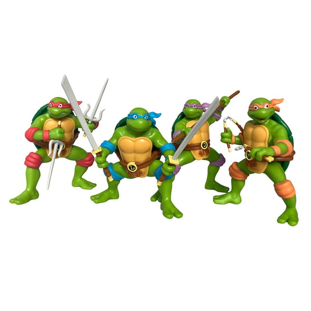 Set 4 figuras Tortugas Ninja Retro Comansi