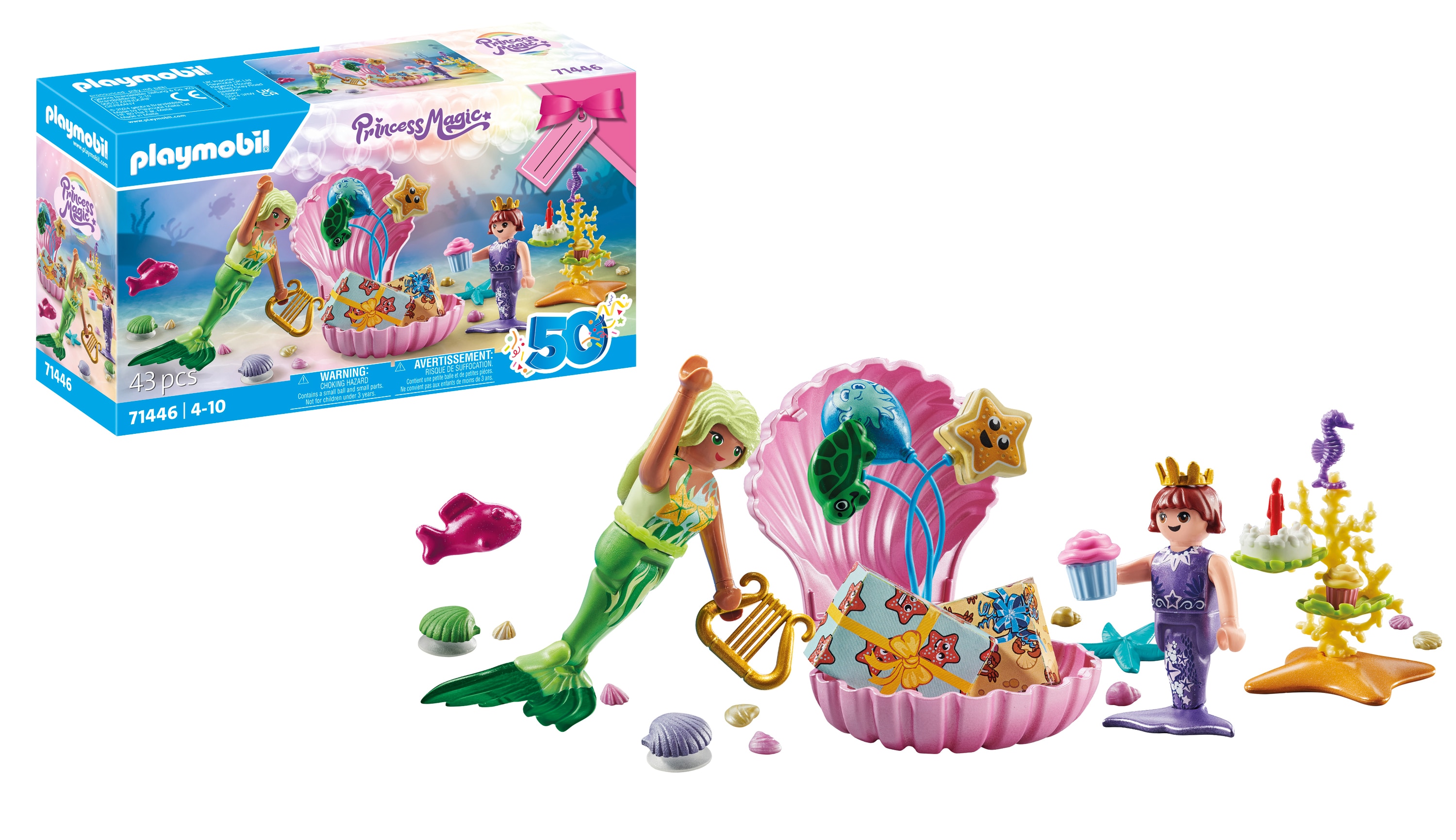 Cumpleaños de sirenas Playmobil Princess Magic 3