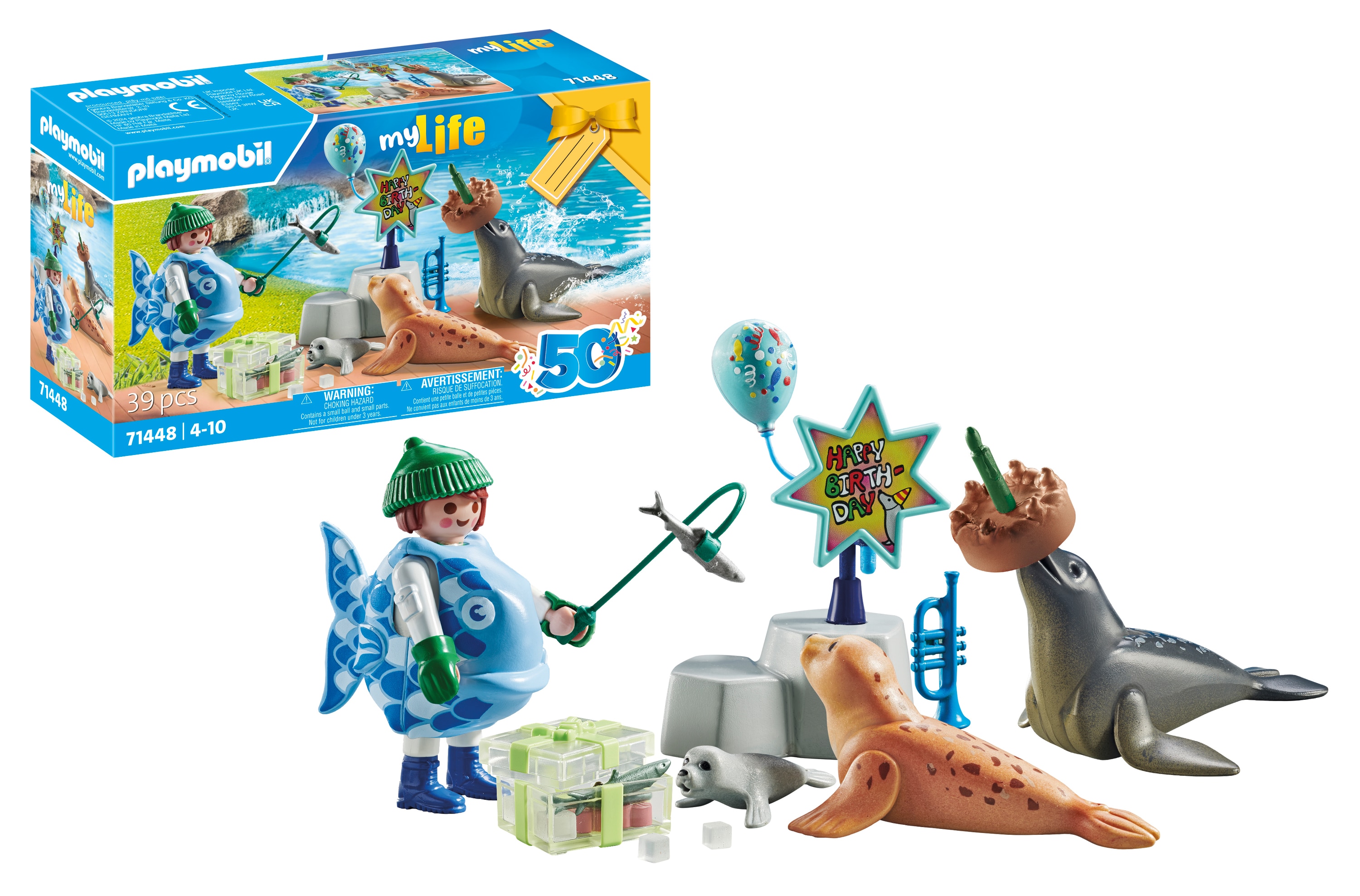Cuidadora con animales Playmobil My Life 3