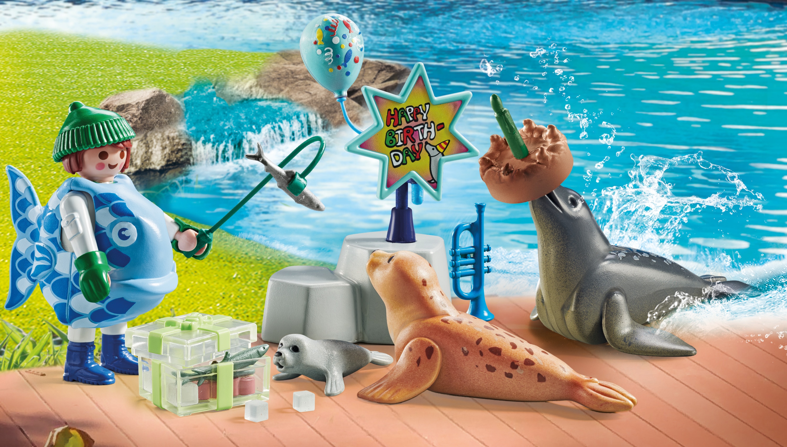 Cuidadora con animales Playmobil My Life 4