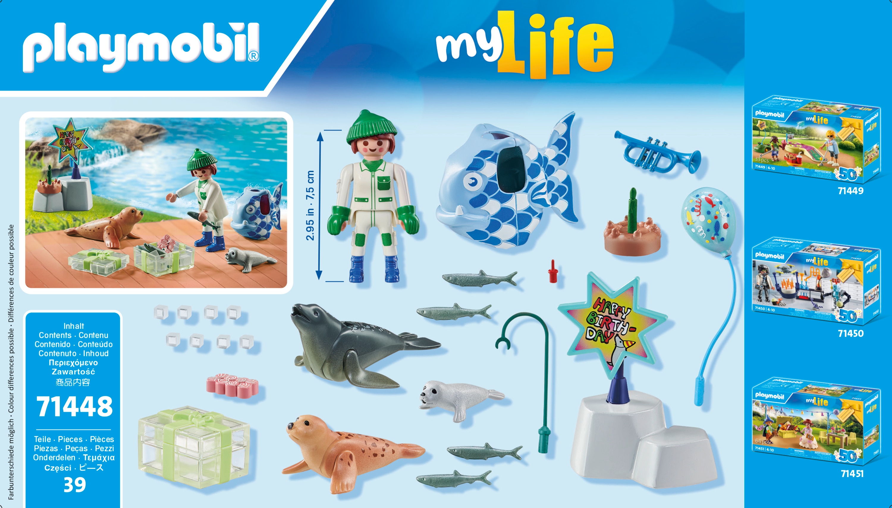 Cuidadora con animales Playmobil My Life 5