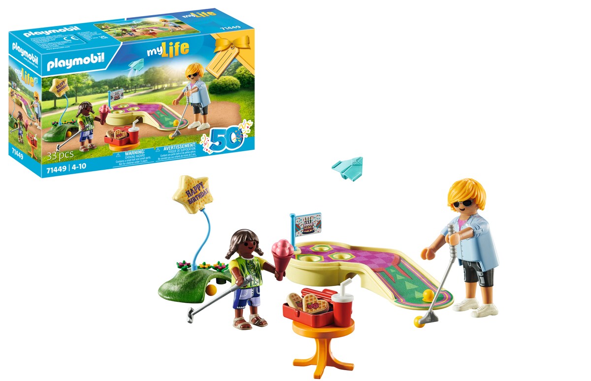 Mini golf Playmobil My Life 50 aniversario 3