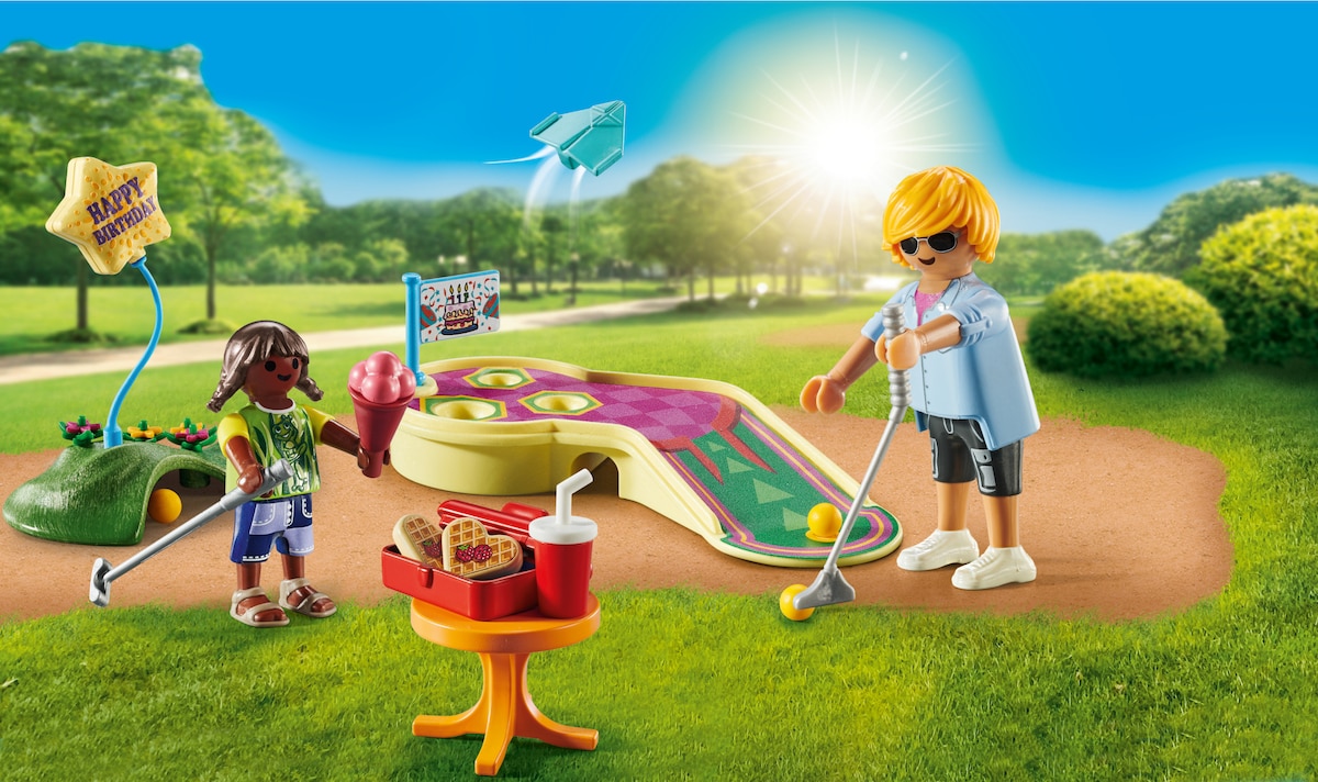 Mini golf Playmobil My Life 50 aniversario 4