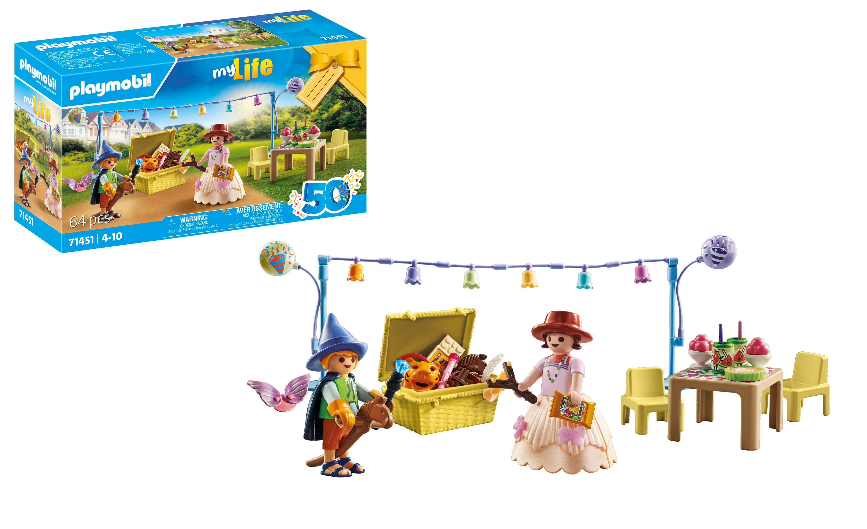 Fiesta de disfraces Playmobil My Life 3