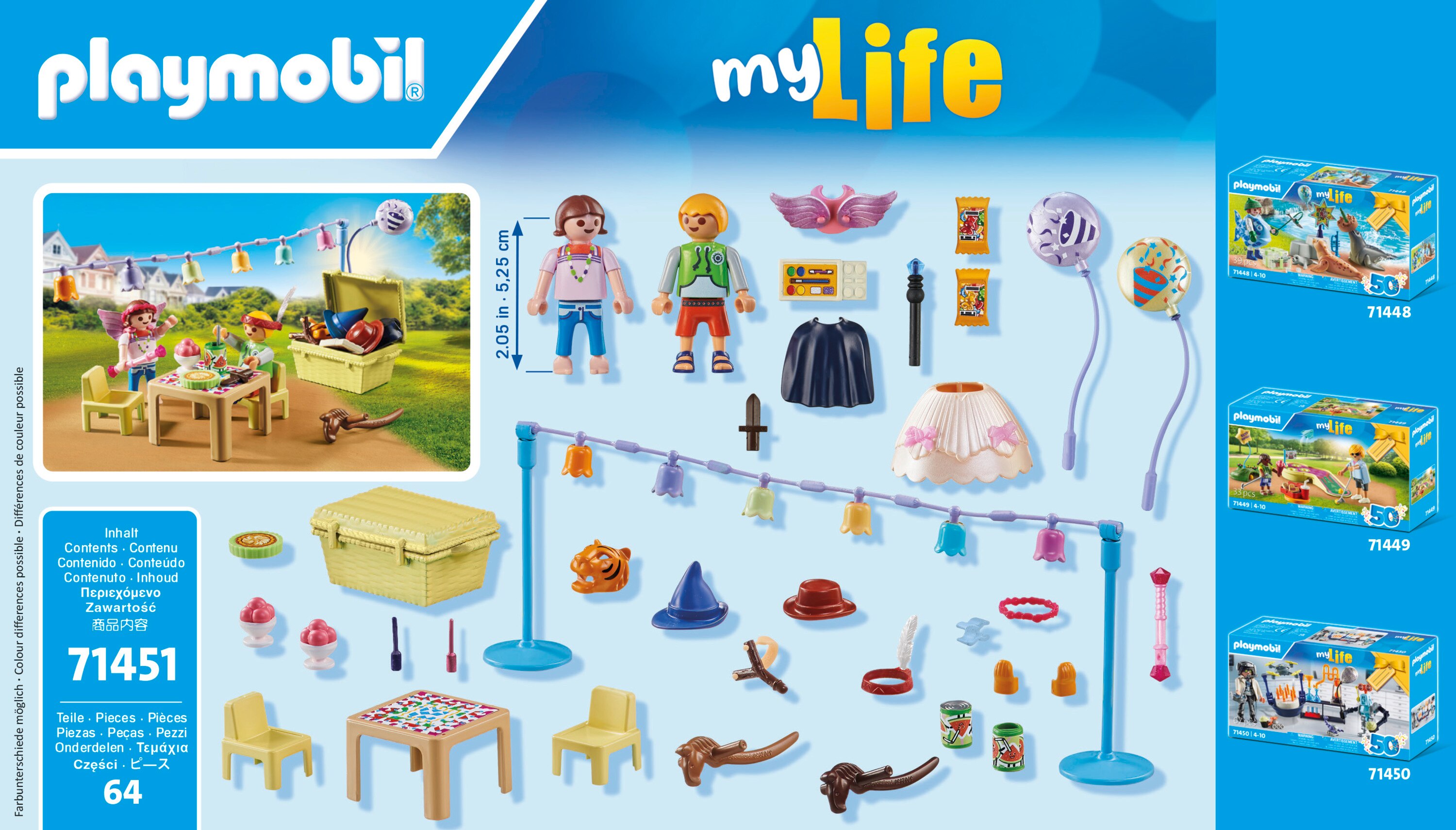 Fiesta de disfraces Playmobil My Life 5