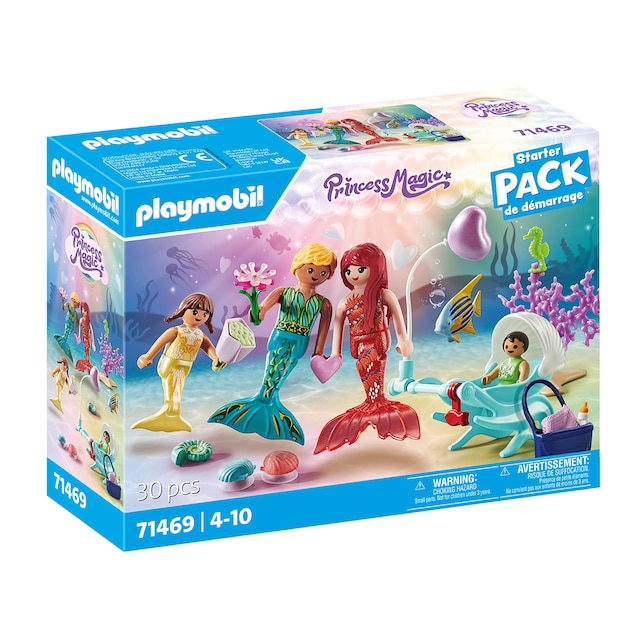 Familia de sirenas Playmobil Princess Magic
