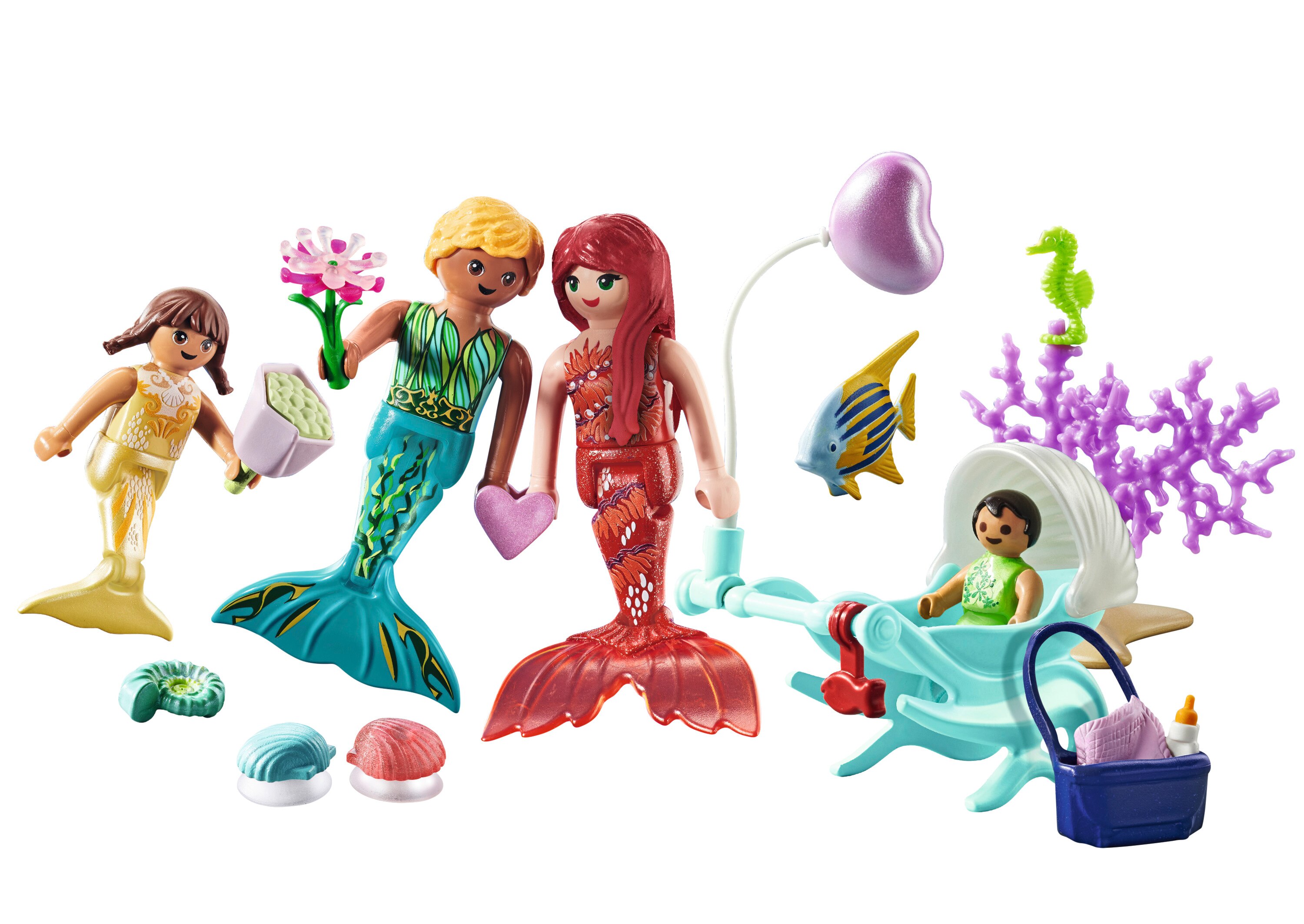 Familia de sirenas Playmobil Princess Magic 2