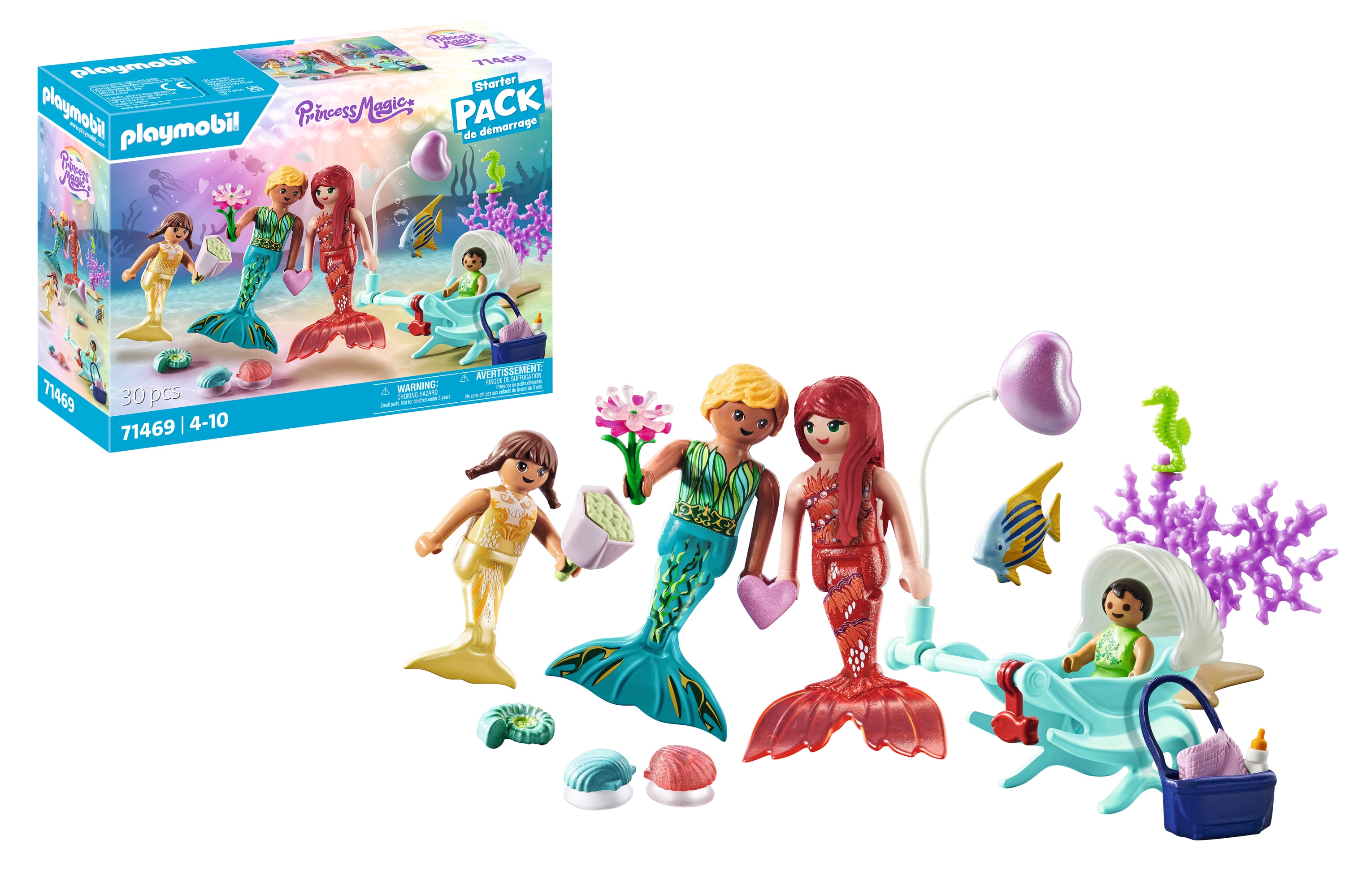 Familia de sirenas Playmobil Princess Magic 3