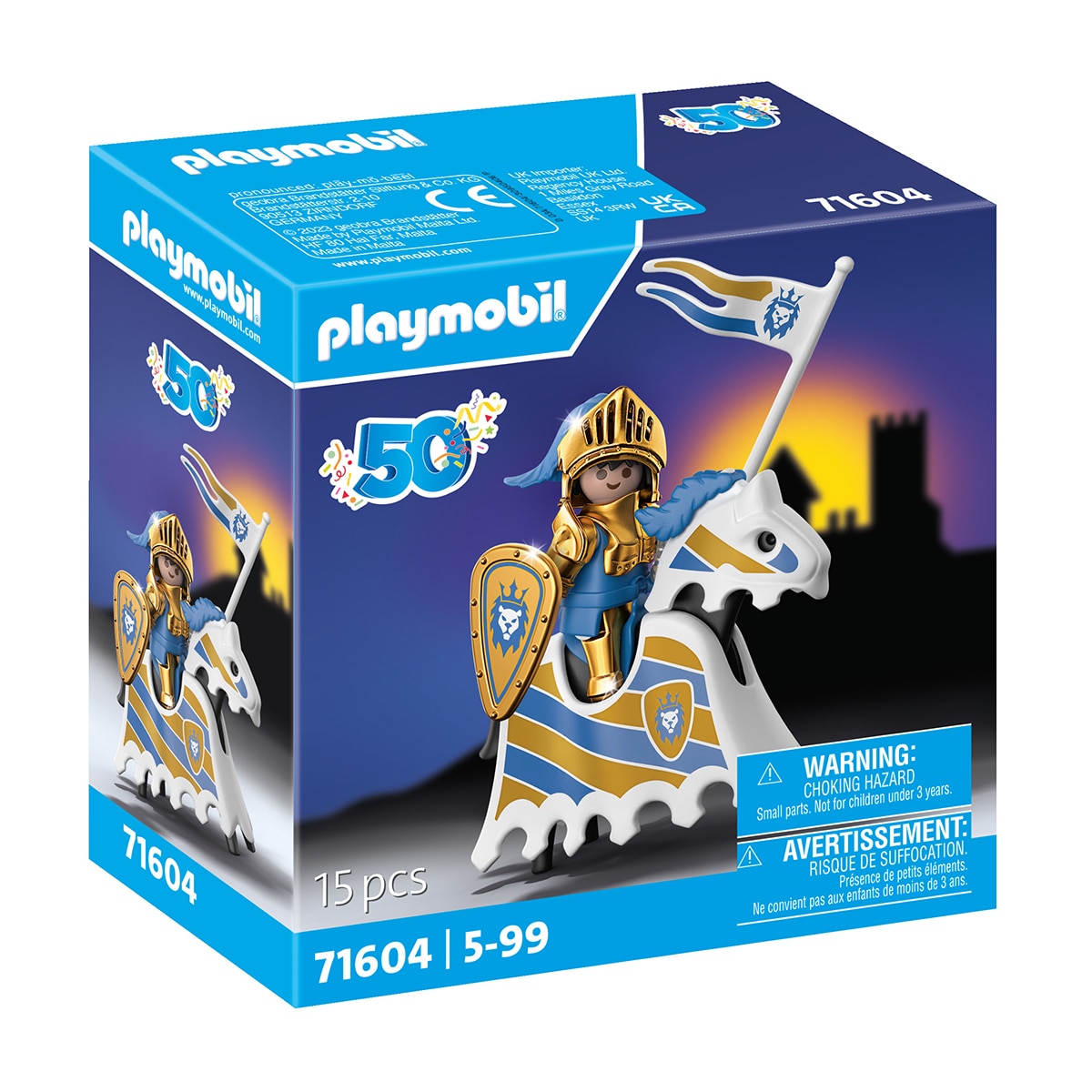 Caballero medieval Playmobil 50 aniversario 1