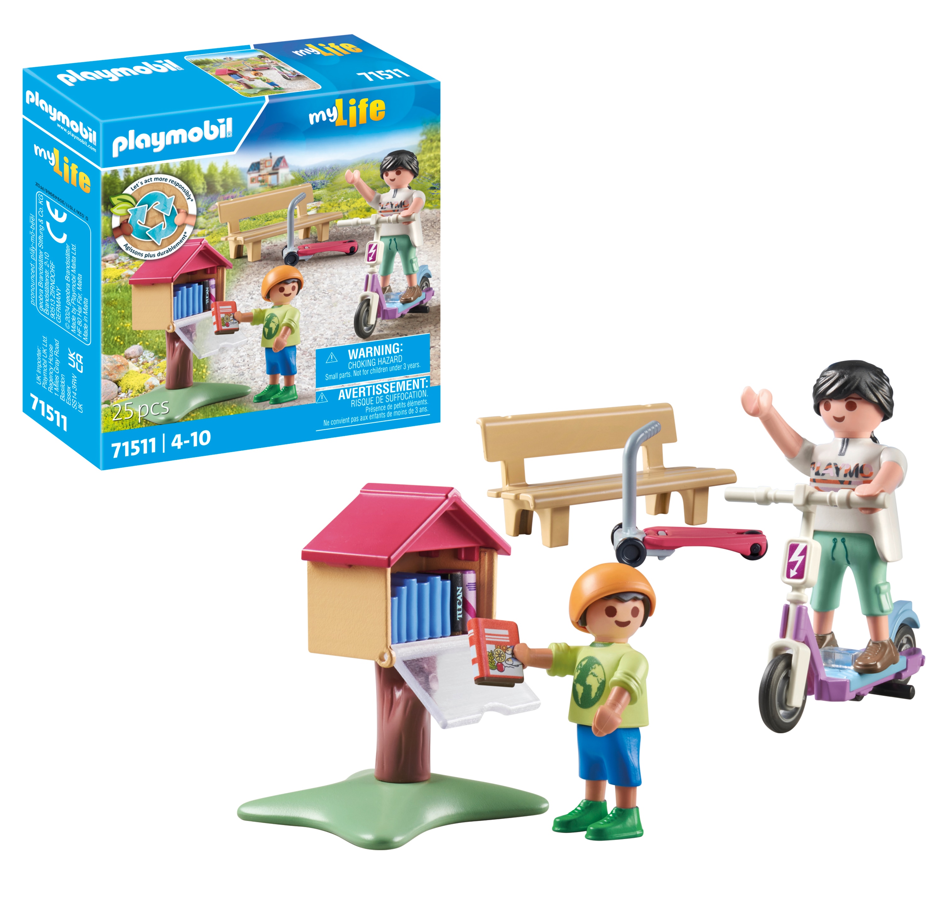 Intercambio de libros Playmobil My Life 3