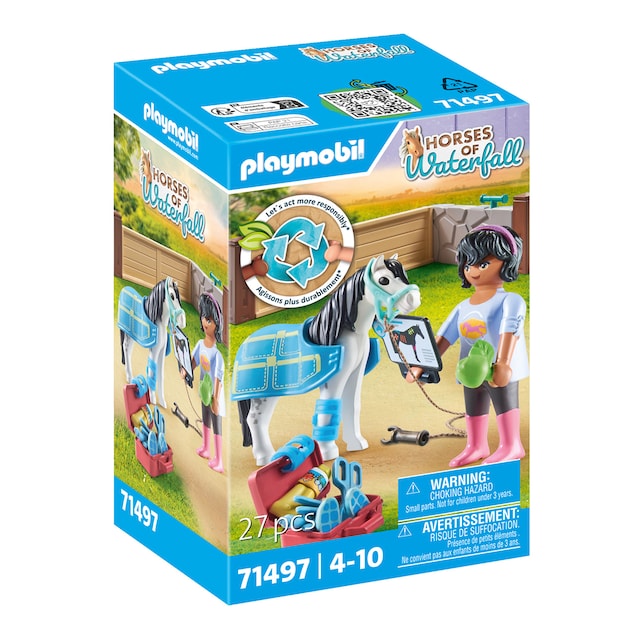 Terapeuta de caballos Playmobil Horses of Waterfall