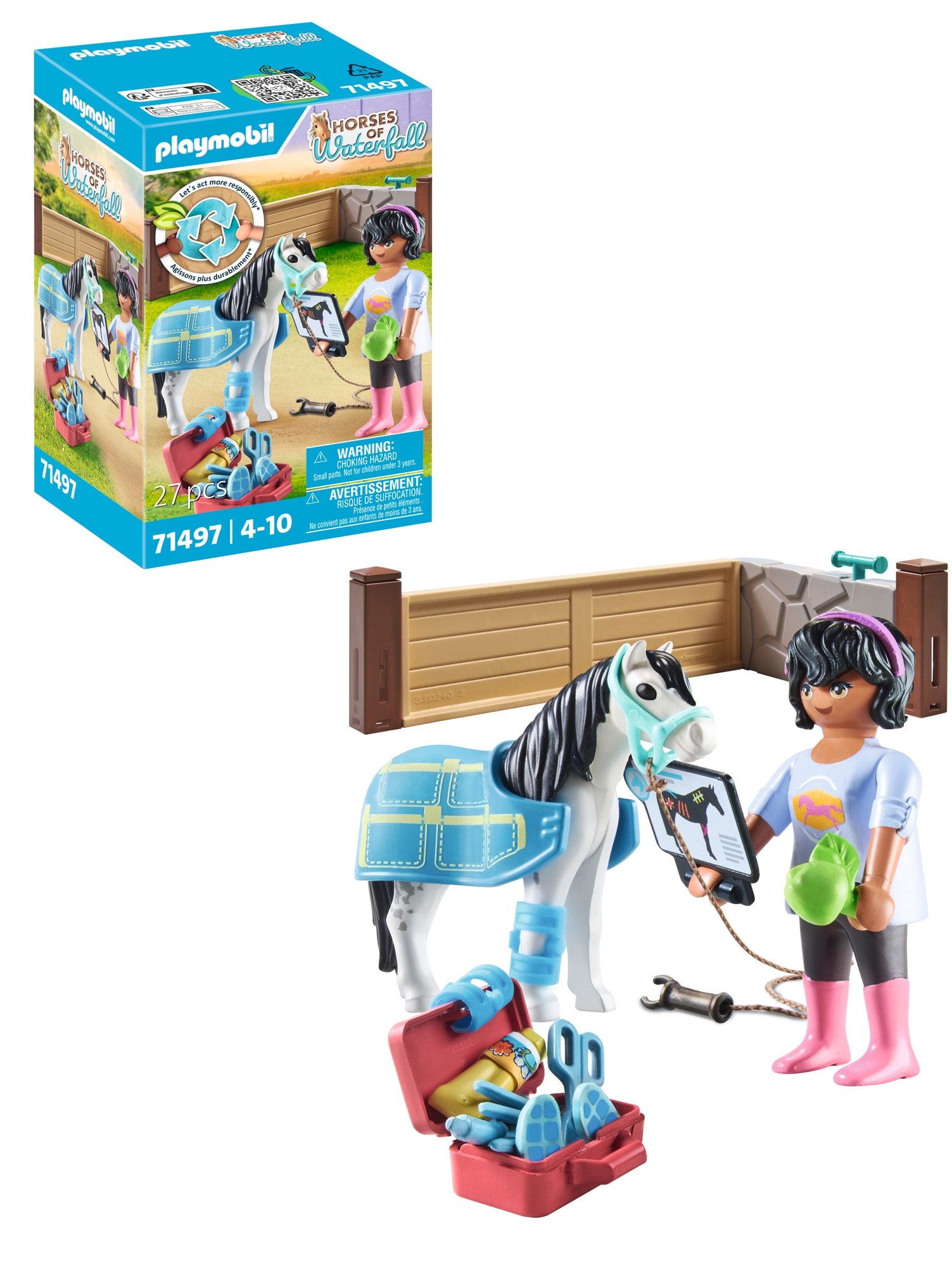 Terapeuta de caballos Playmobil Horses of Waterfall 3