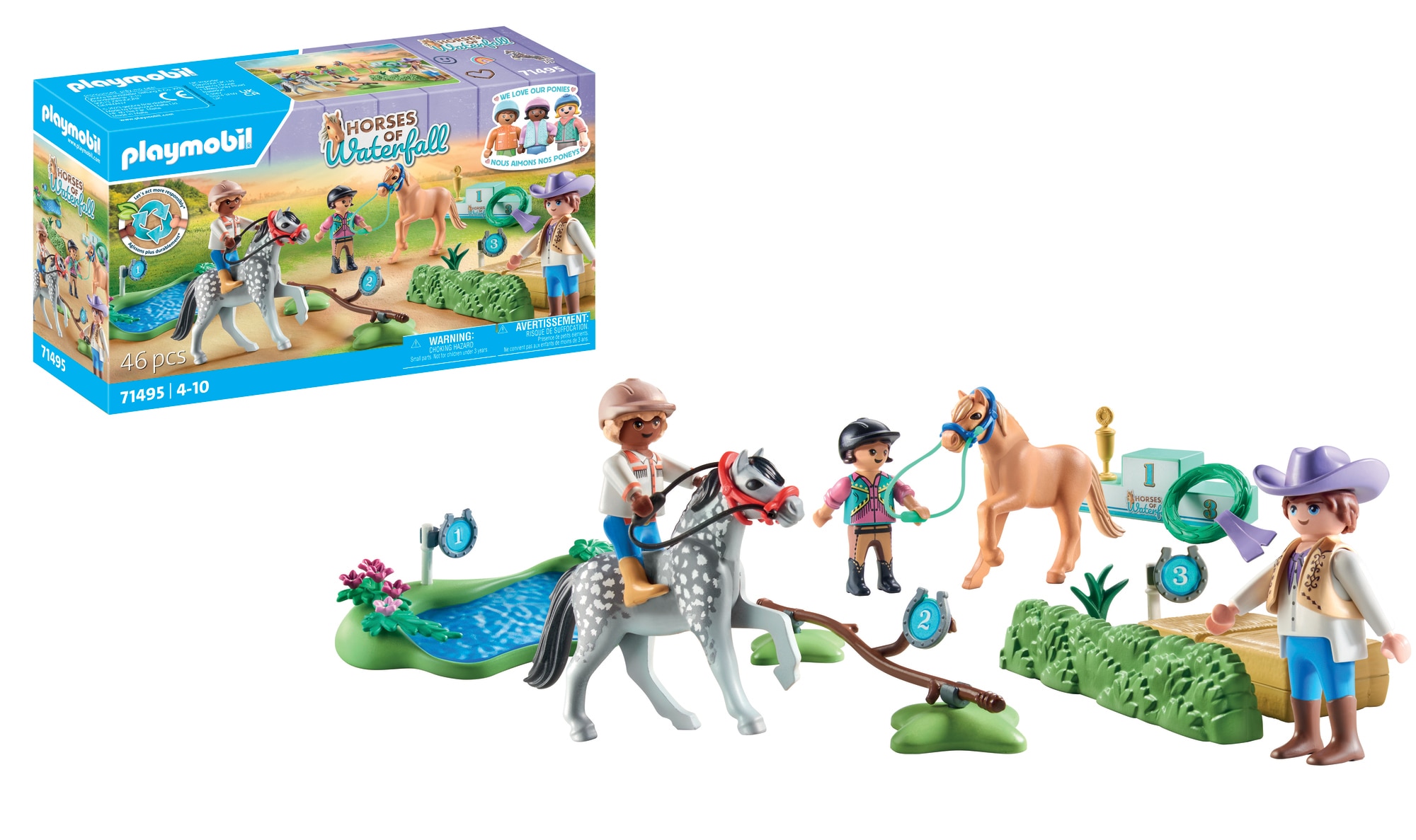 Torneo de ponis Playmobil Horses of Waterfall 3