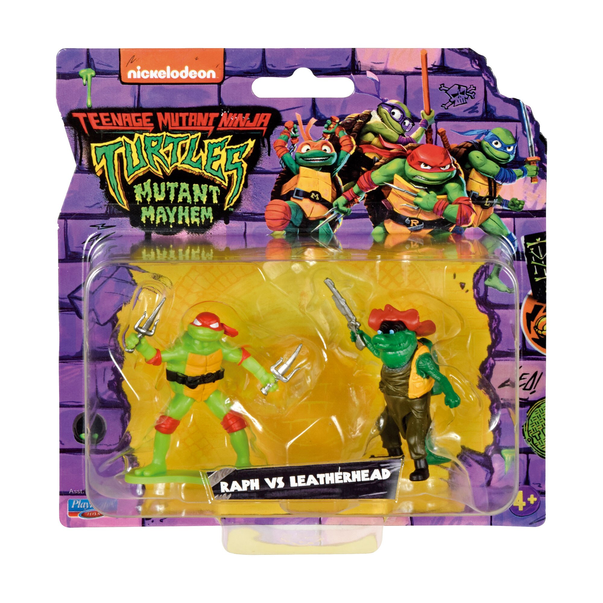 Pack Mini Figuras Tortugas Ninja Famosa modelos surtidos 2
