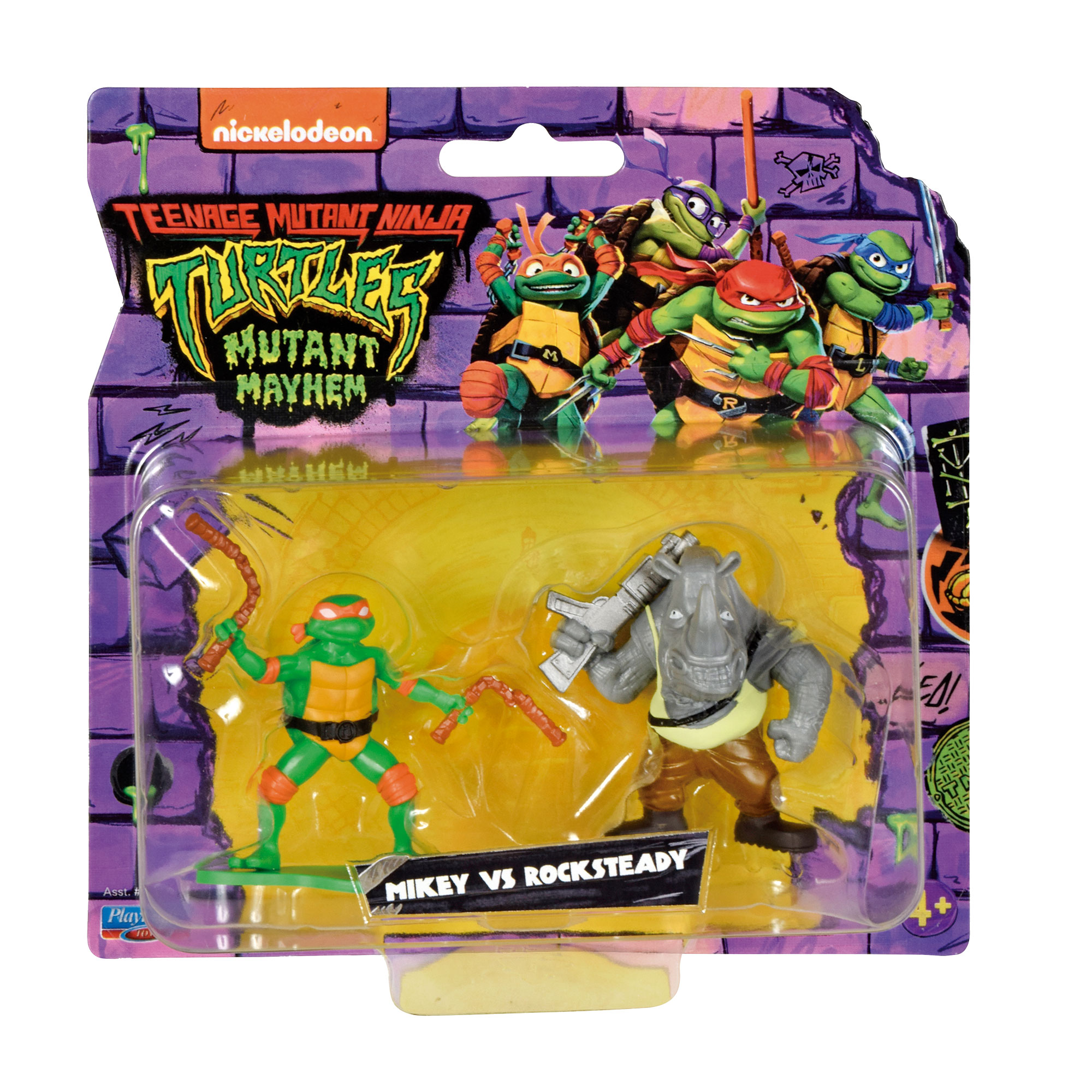 Pack Mini Figuras Tortugas Ninja Famosa modelos surtidos 3