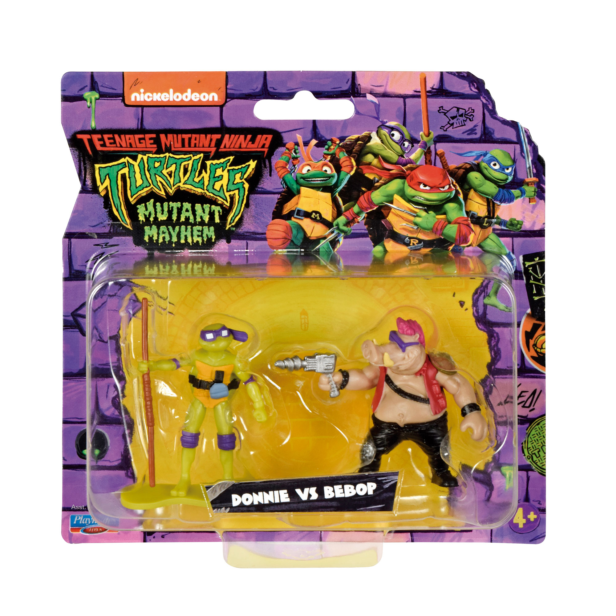 Pack Mini Figuras Tortugas Ninja Famosa modelos surtidos 4