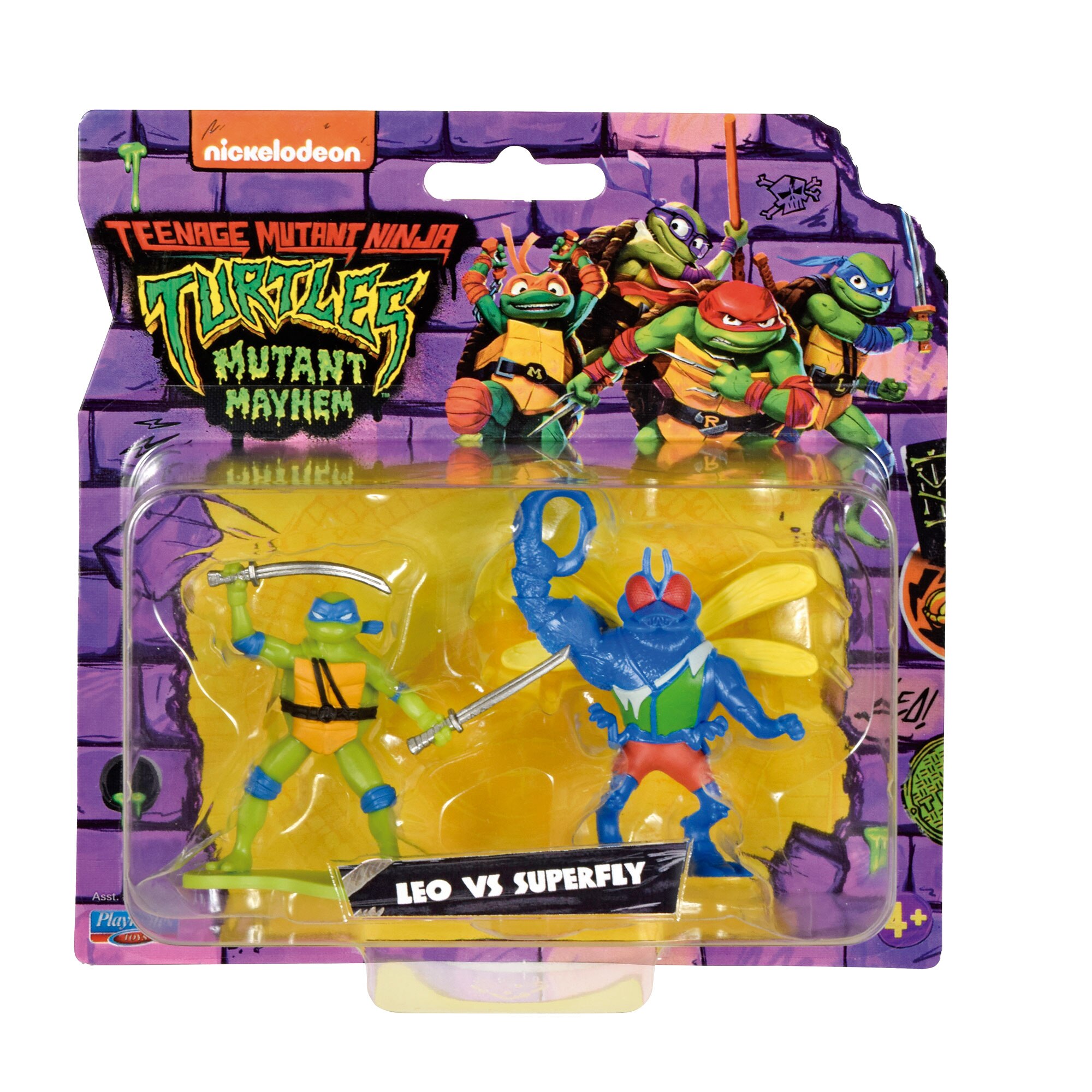 Pack Mini Figuras Tortugas Ninja Famosa modelos surtidos 5
