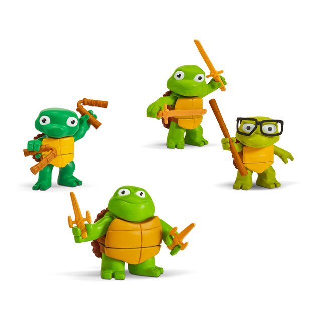 Pack Figuras Básicas Toddler Tortugas Ninja Famosa modelos surtidos