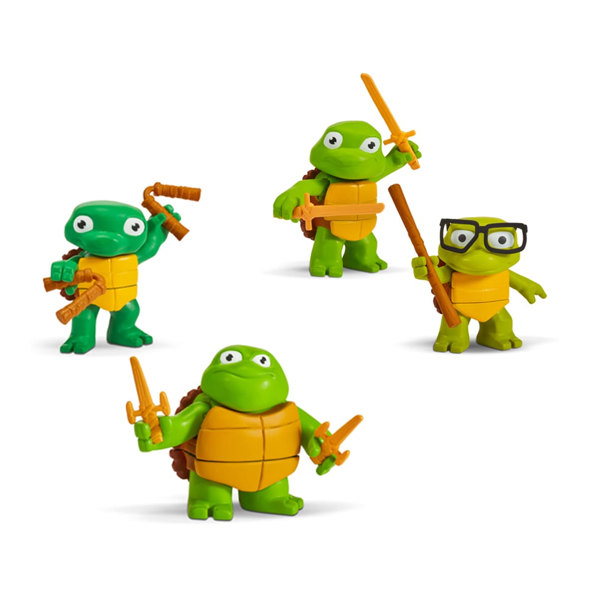 Pack Figuras Básicas Toddler Tortugas Ninja Famosa modelos surtidos 1